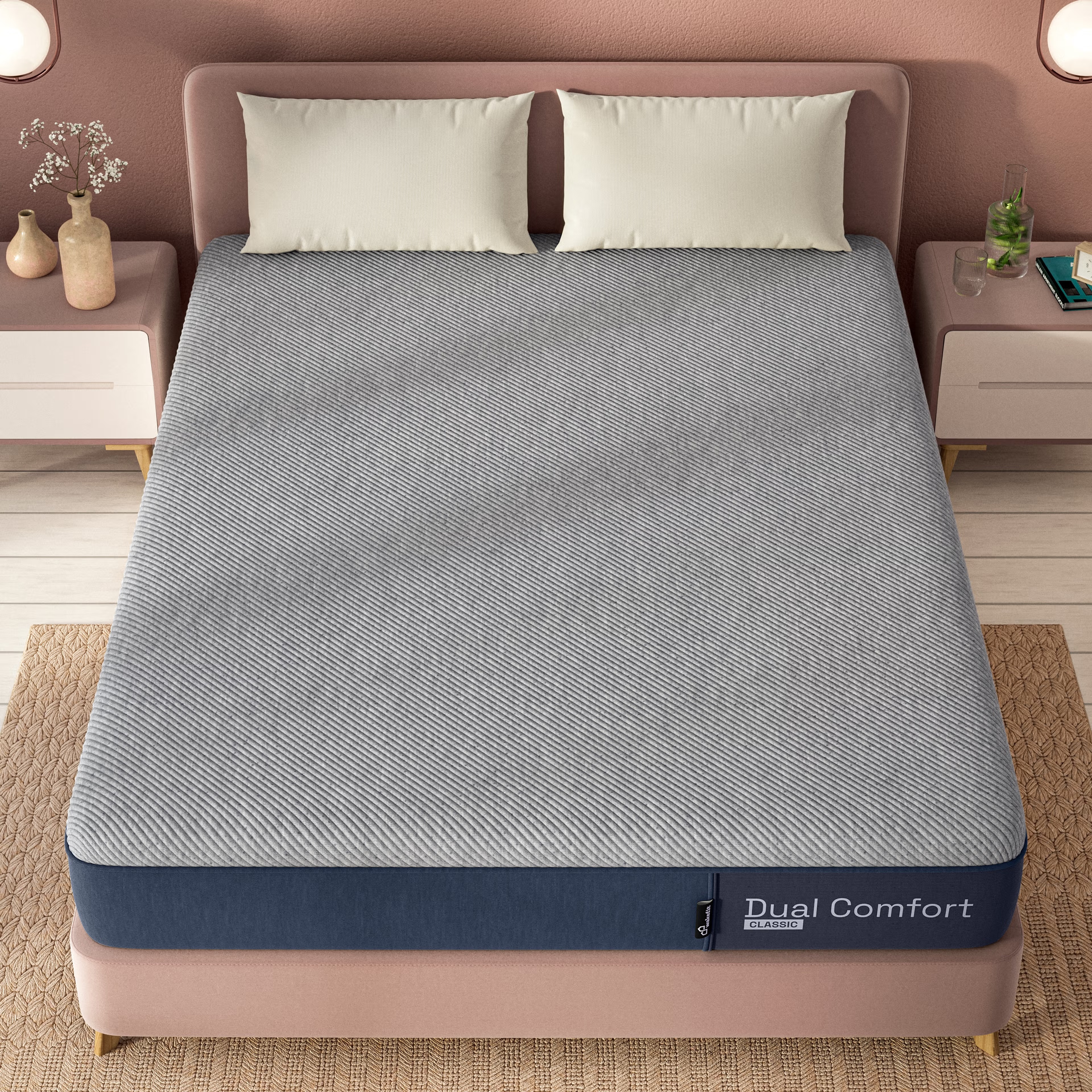 Home 43 Wakefit Dual Comfort Mattress Single - 72" x 30" x 5" - 1.83m x 76.2cm x 12.7cm