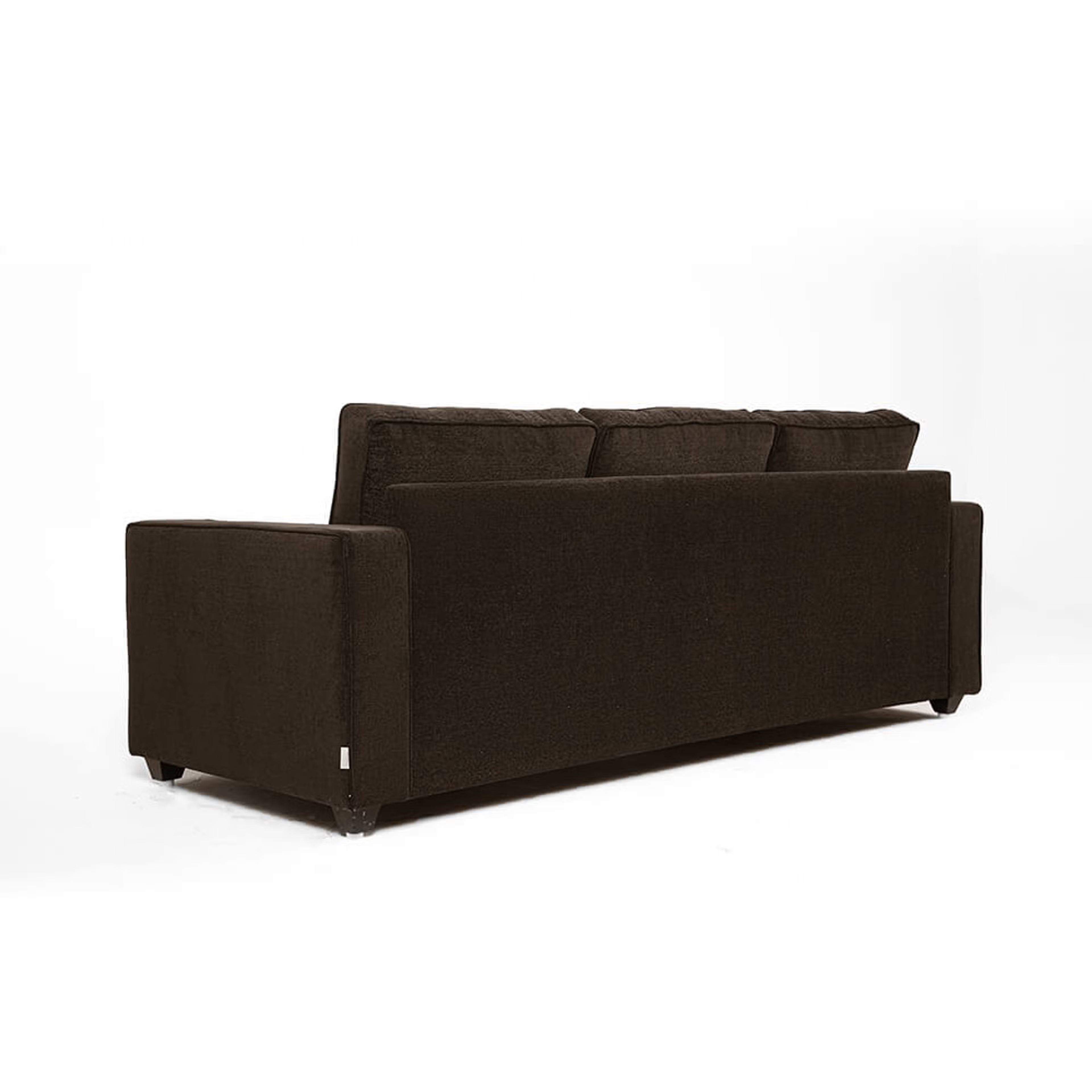 Home 41 Wakefit Napper Sofa - Three Seater Regular, Without Storage, 3, Dark Earth