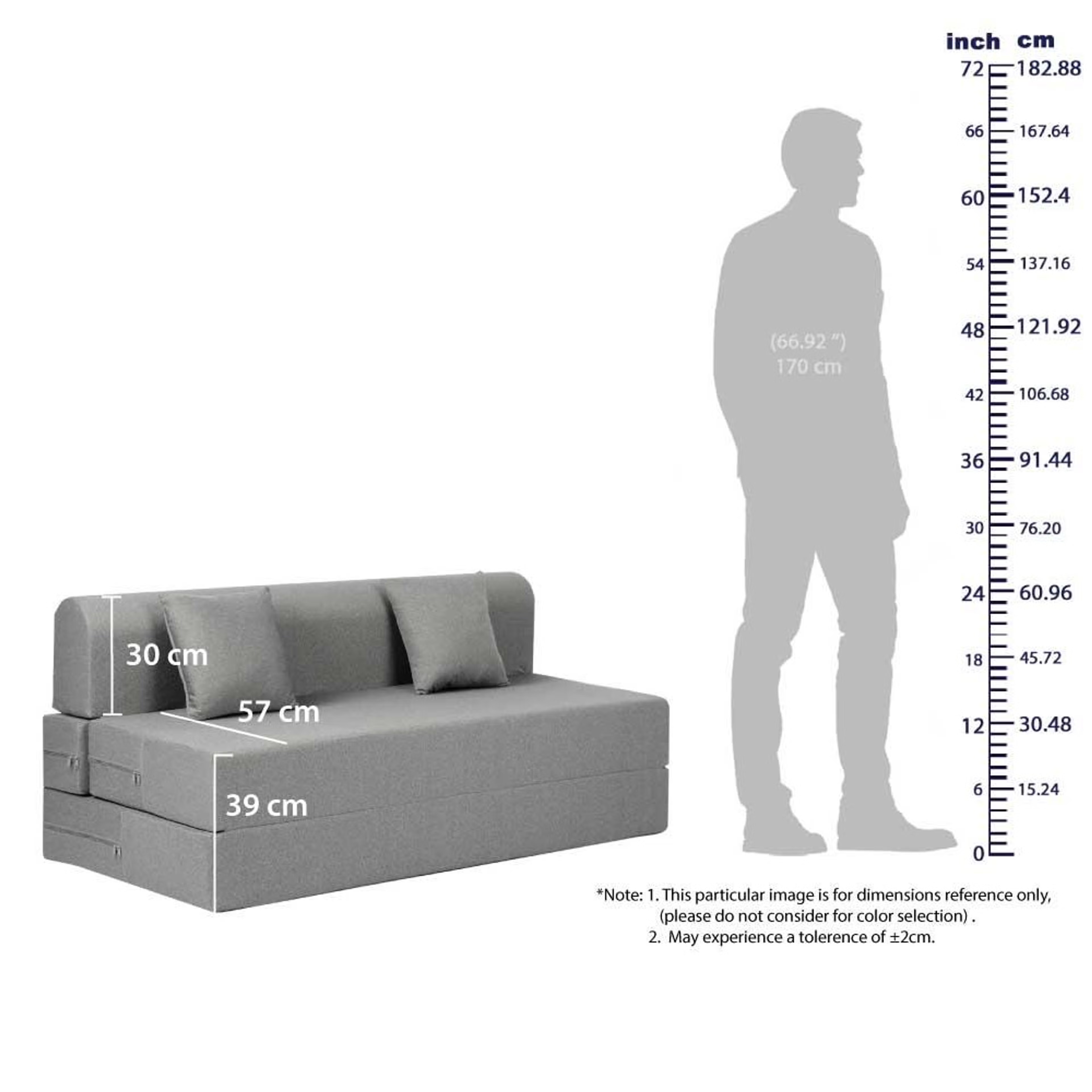 Wakefit Flipper Sofa cum Bed - Three Seater, Omega Rose Regular, 7.5 Thickness, Three Seater, Omega Rose 14 Wakefit Flipper Sofa cum Bed - Three Seater, Omega Rose Regular, 7.5 Thickness, Three Seater, Omega Rose