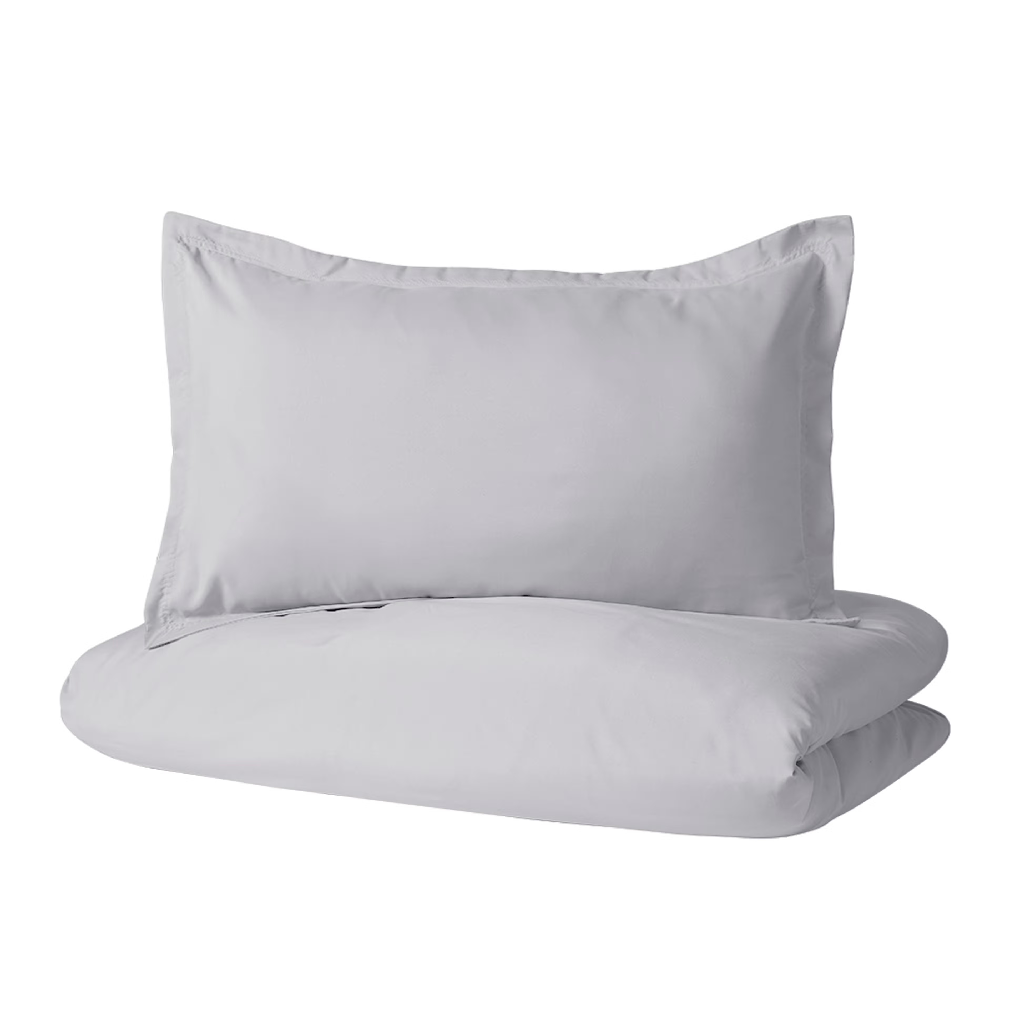 Duvet Cover | Cover for Comforter, Razzai and Duvet with 1 Pillow Cover Super Soft mirco, Grey, Single 90"x60" 4 Duvet Cover | Cover for Comforter, Razzai and Duvet with 1 Pillow Cover Super Soft mirco, Grey, Single 90"x60"