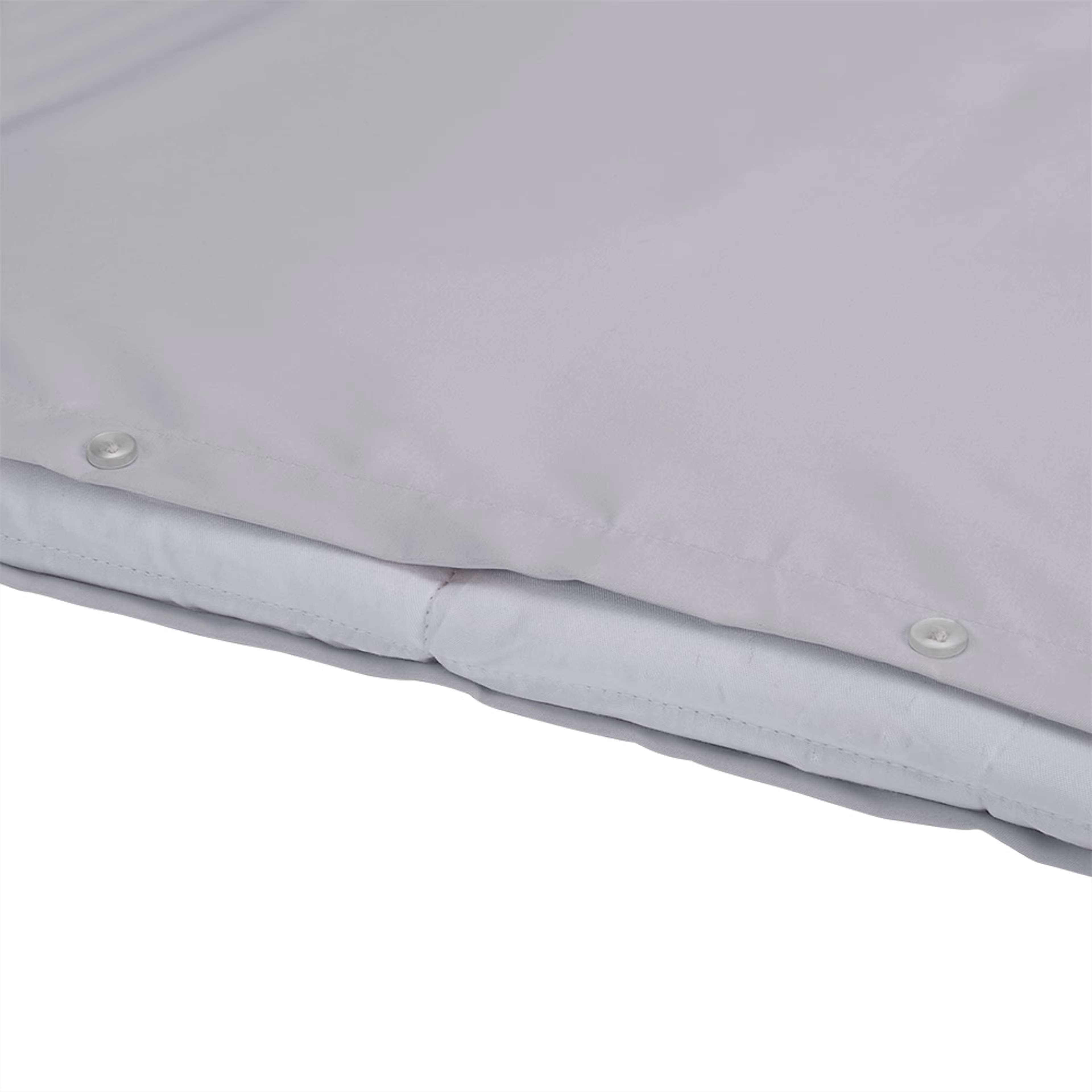 Duvet Cover | Cover for Comforter, Razzai and Duvet with 1 Pillow Cover Super Soft mirco, Grey, Single 90"x60" 7 Duvet Cover | Cover for Comforter, Razzai and Duvet with 1 Pillow Cover Super Soft mirco, Grey, Single 90"x60"