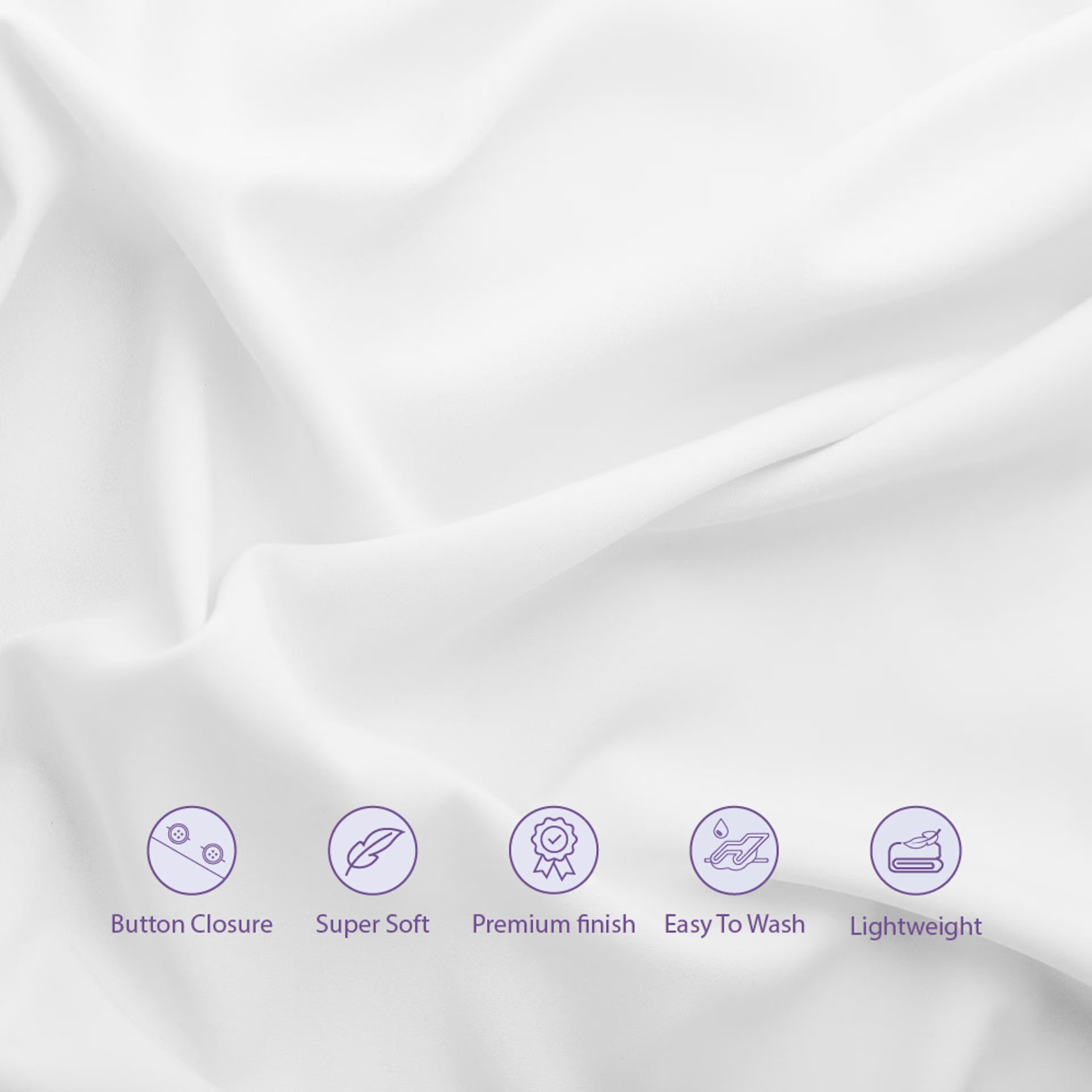 Duvet Cover | Cover for Comforter, Razzai and Duvet with 1 Pillow Cover Super Soft mirco, Grey, Single 90"x60" 8 Duvet Cover | Cover for Comforter, Razzai and Duvet with 1 Pillow Cover Super Soft mirco, Grey, Single 90"x60"