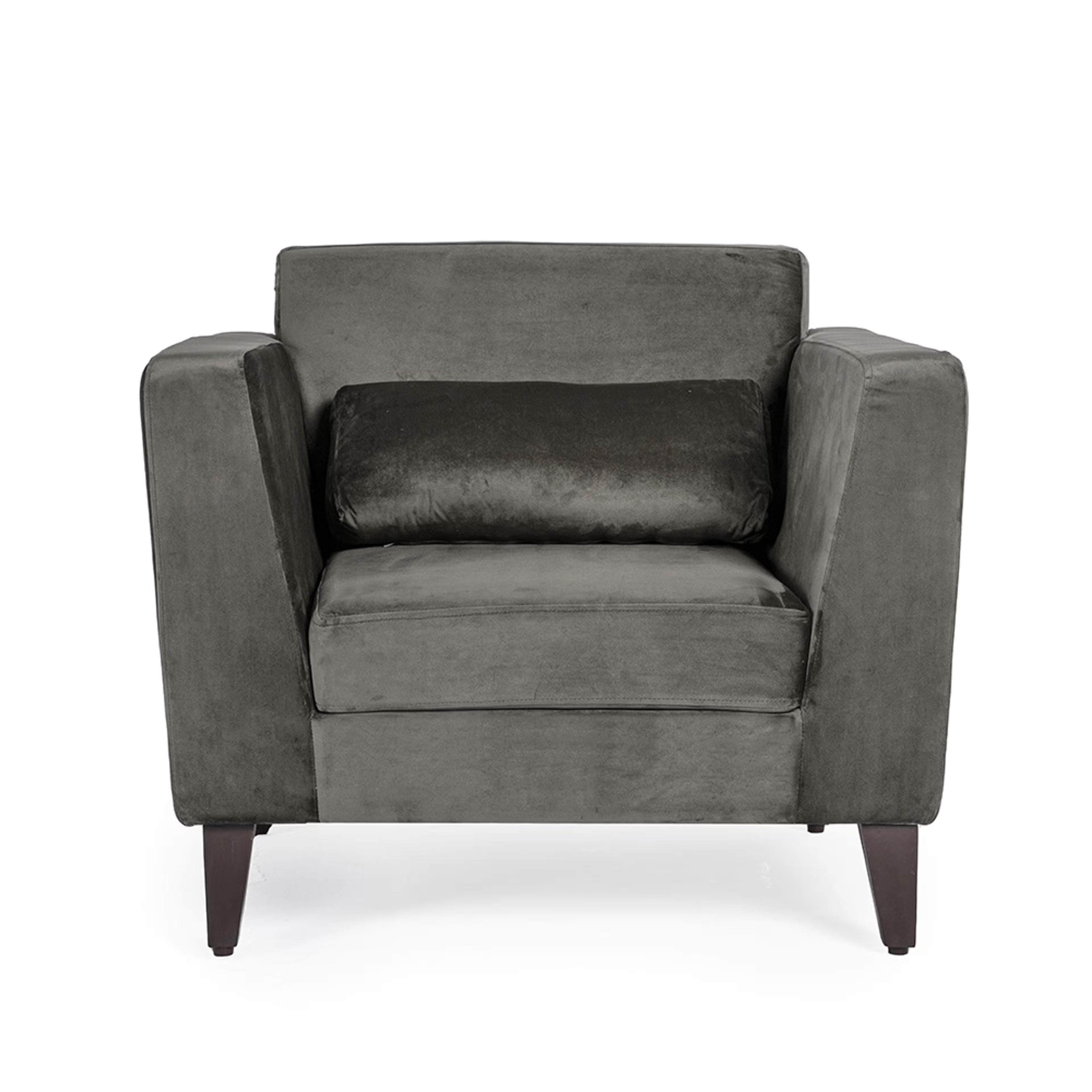 Wakefit SnoozePro Sofa - Single Seater - Velvet Tuscan Tan Regular, 1 Seater, Tuscan Tan