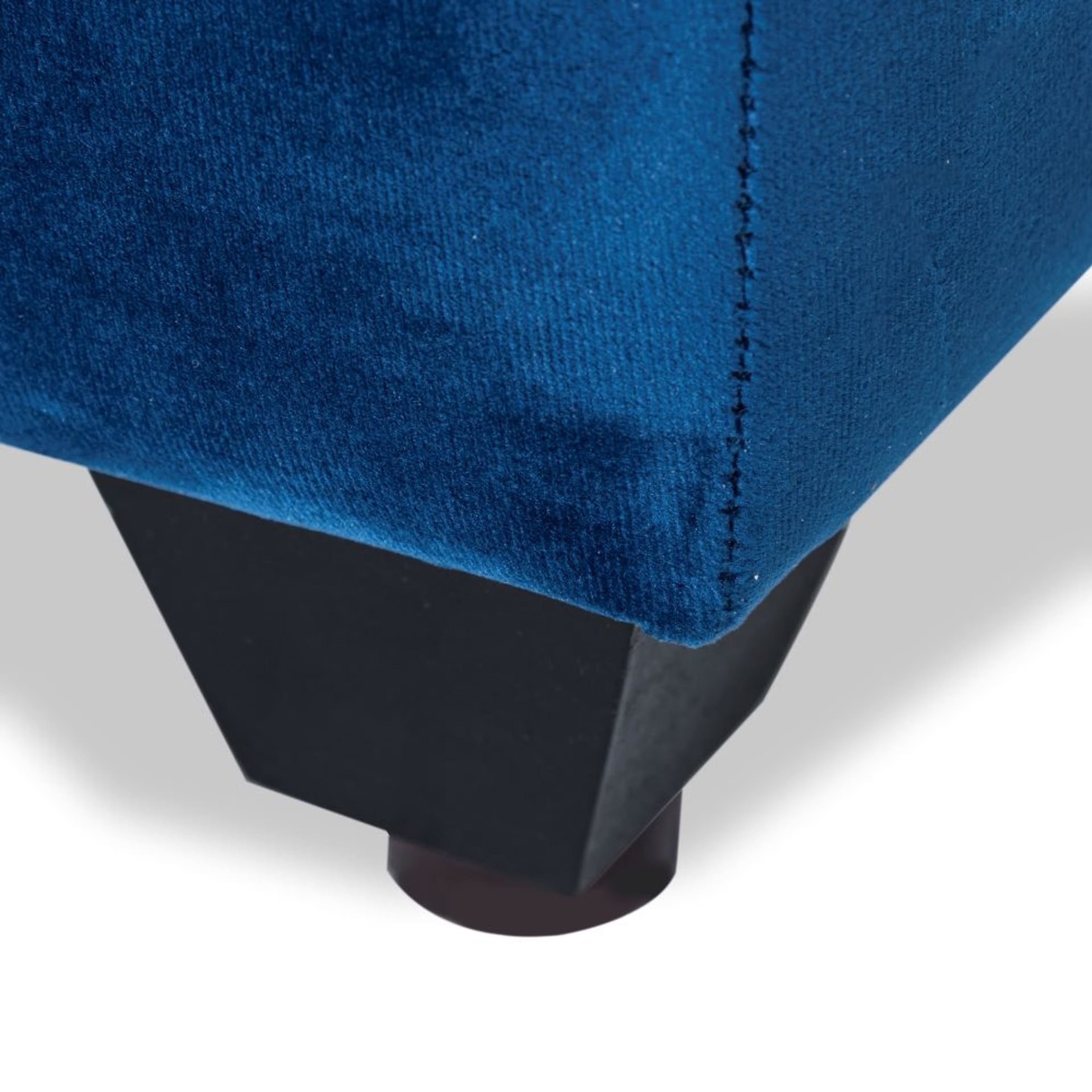 Wakefit SnoozePro Ottoman - Velvet Blue Regular, Ottoman, Blue 4 Wakefit SnoozePro Ottoman - Velvet Blue Regular, Ottoman, Blue