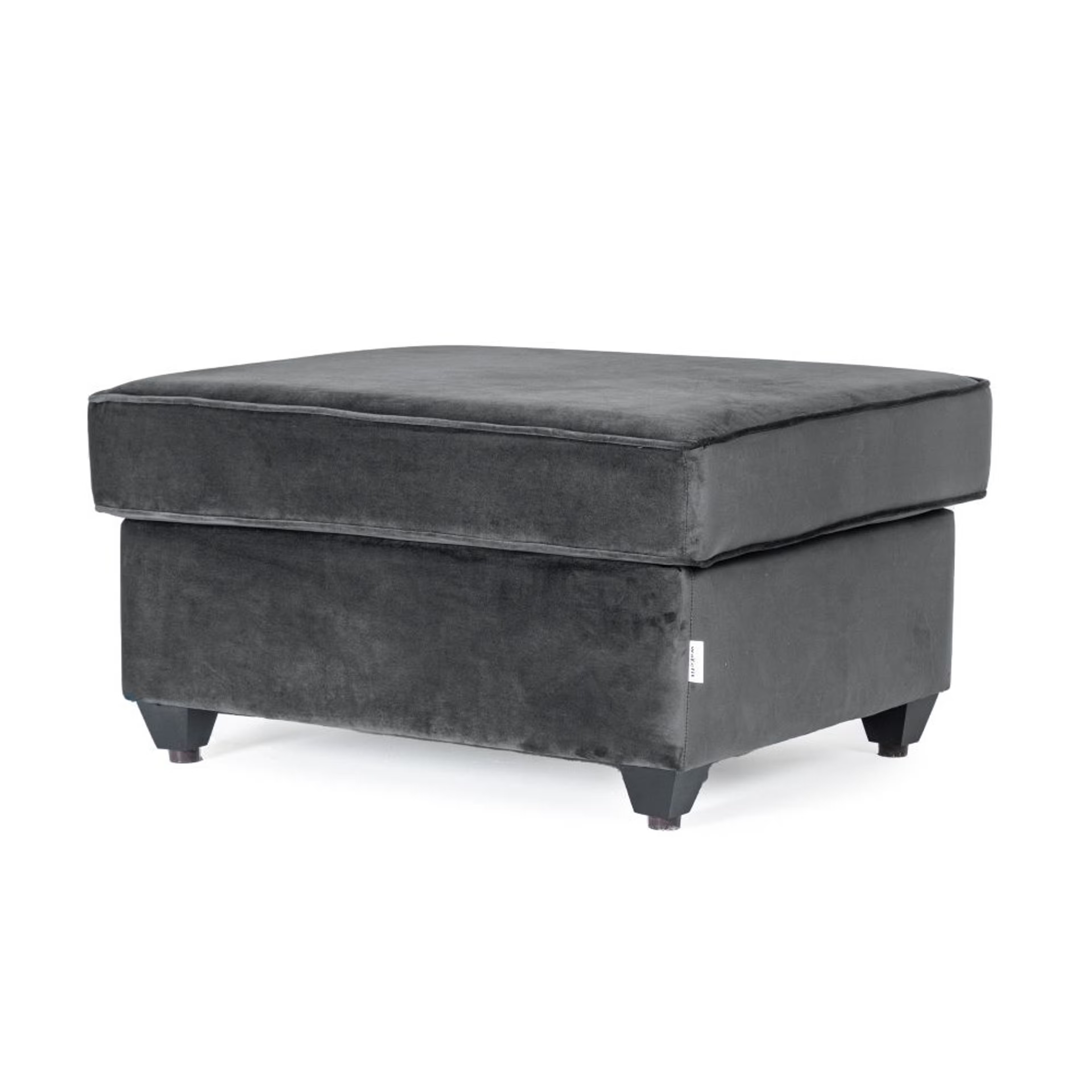 Wakefit SnoozePro Ottoman - Velvet Space Grey Regular, Ottoman, Space Grey 3 Wakefit SnoozePro Ottoman - Velvet Space Grey Regular, Ottoman, Space Grey