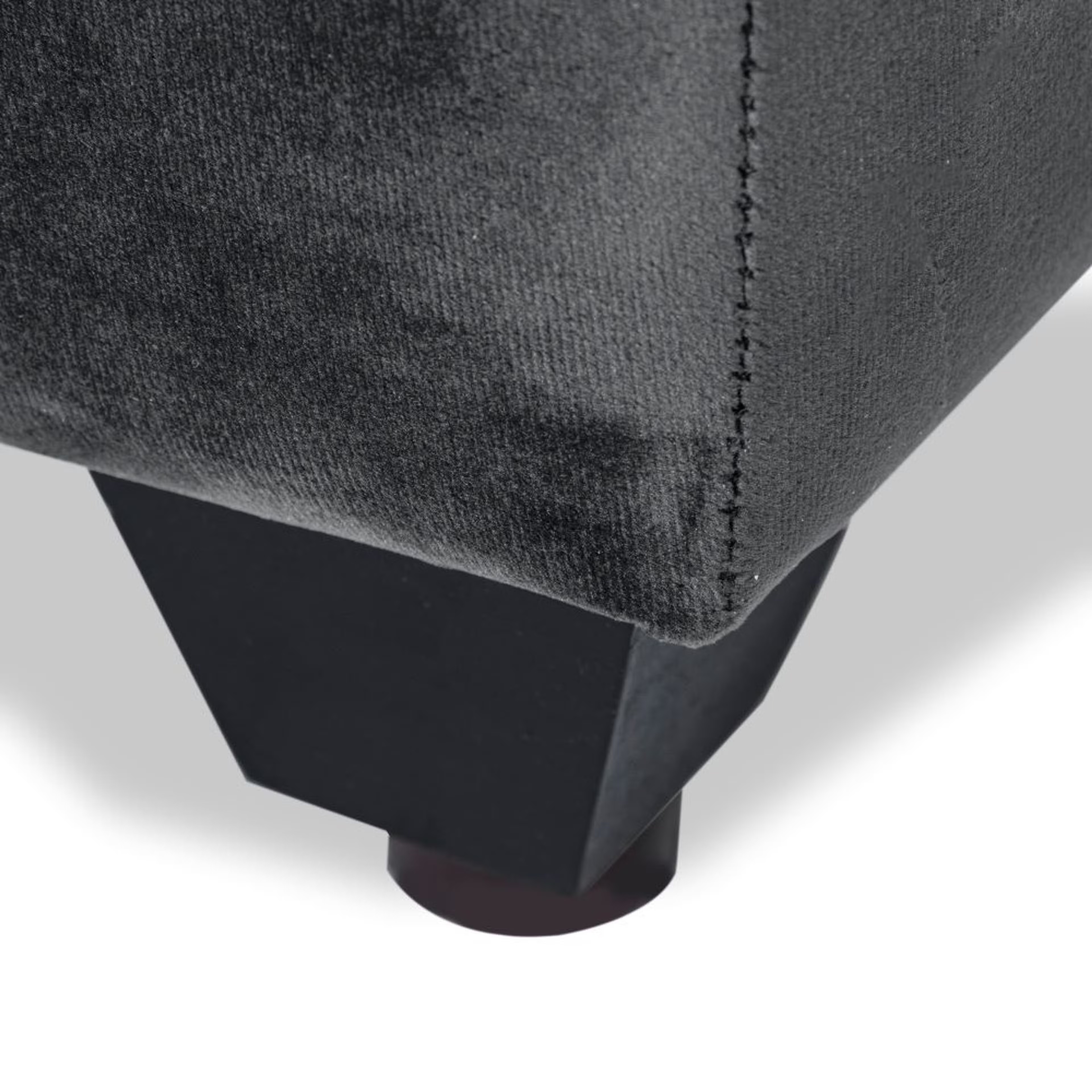 Wakefit SnoozePro Ottoman - Velvet Space Grey Regular, Ottoman, Space Grey 5 Wakefit SnoozePro Ottoman - Velvet Space Grey Regular, Ottoman, Space Grey