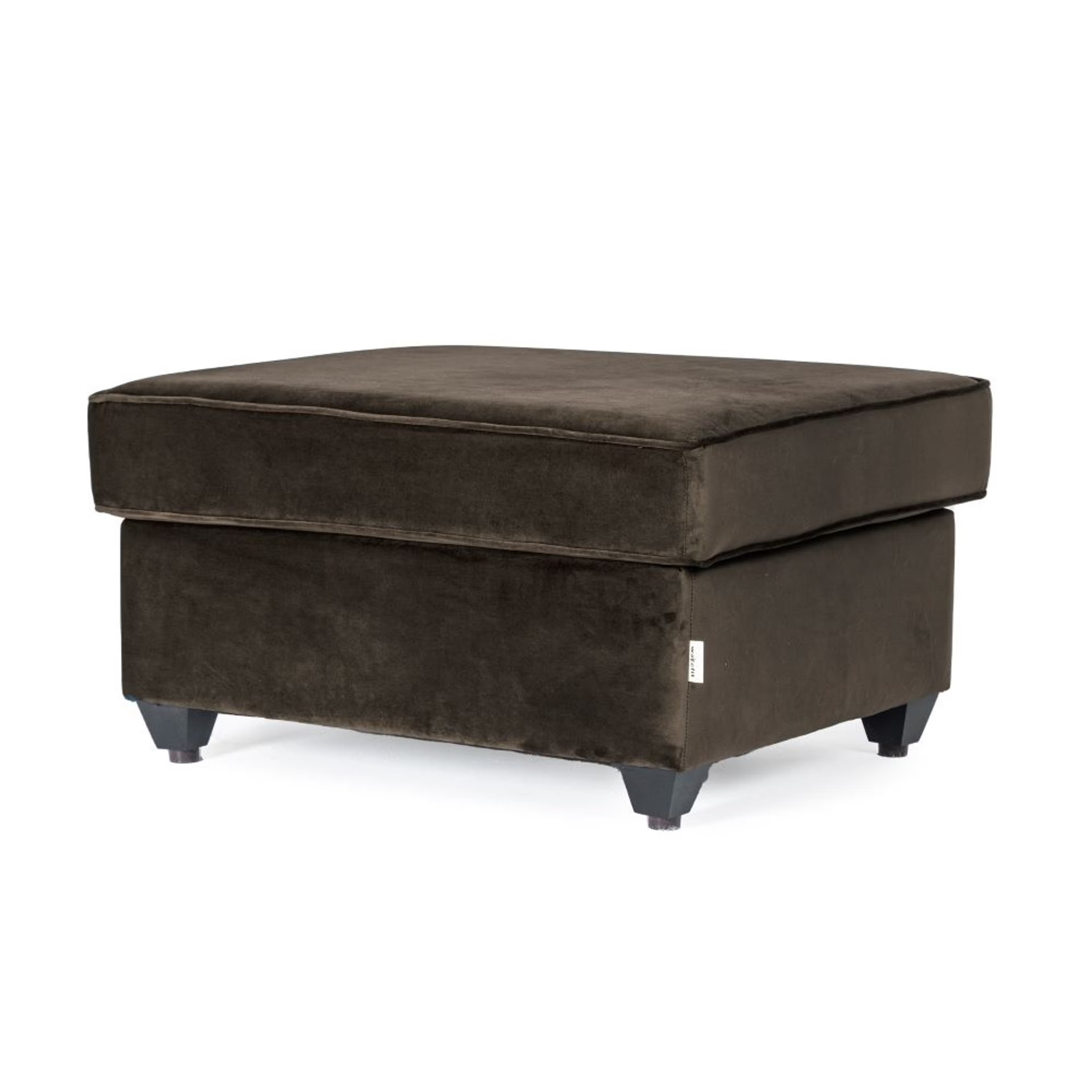 Home 36 Wakefit SnoozePro Ottoman - Velvet Stone Regular, Ottoman, Stone
