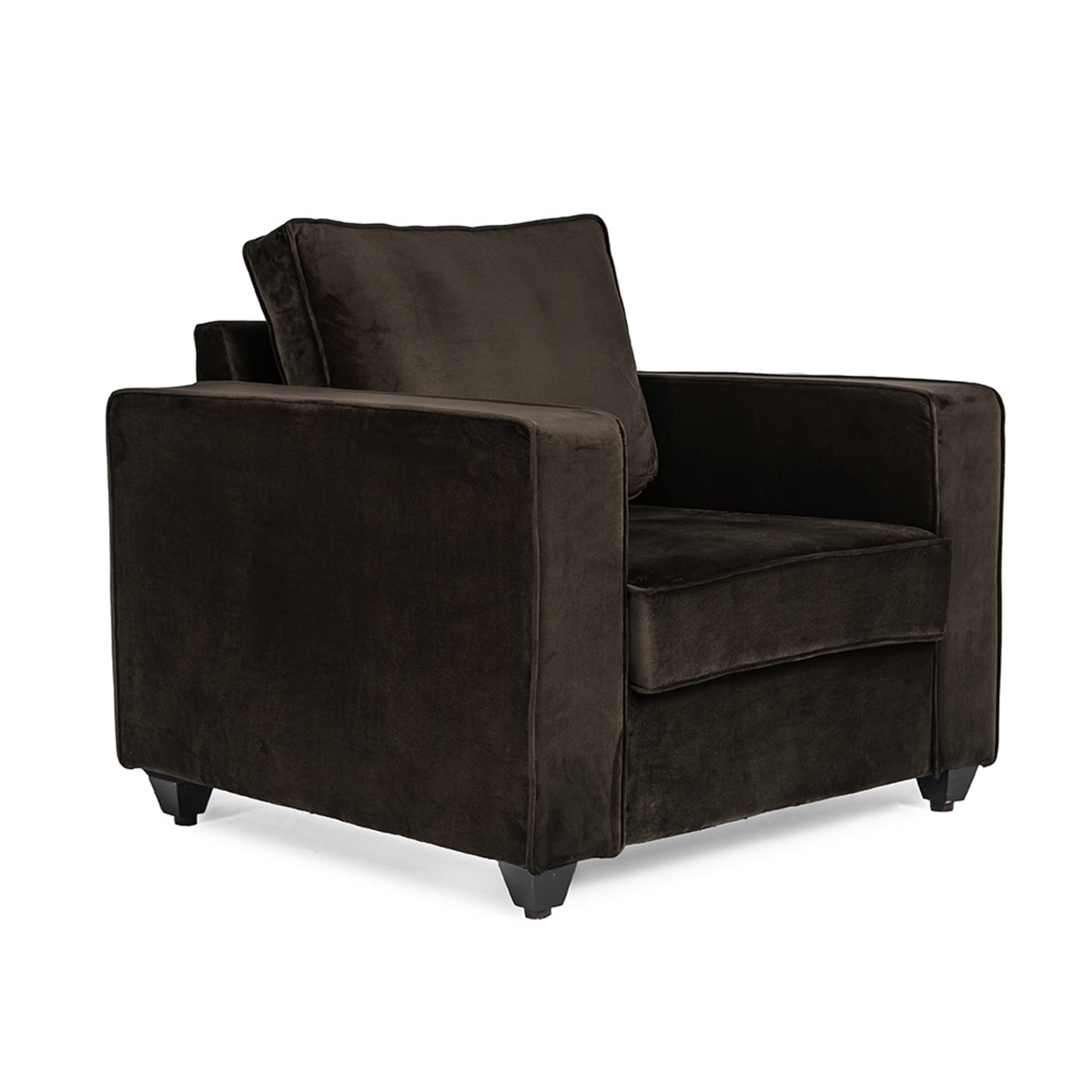 Wakefit Napper Sofa Set - (2+1+1) - Velvet Stone Regular, Without Storage, 2+1+1, Stone 8 Wakefit Napper Sofa Set - (2+1+1) - Velvet Stone Regular, Without Storage, 2+1+1, Stone