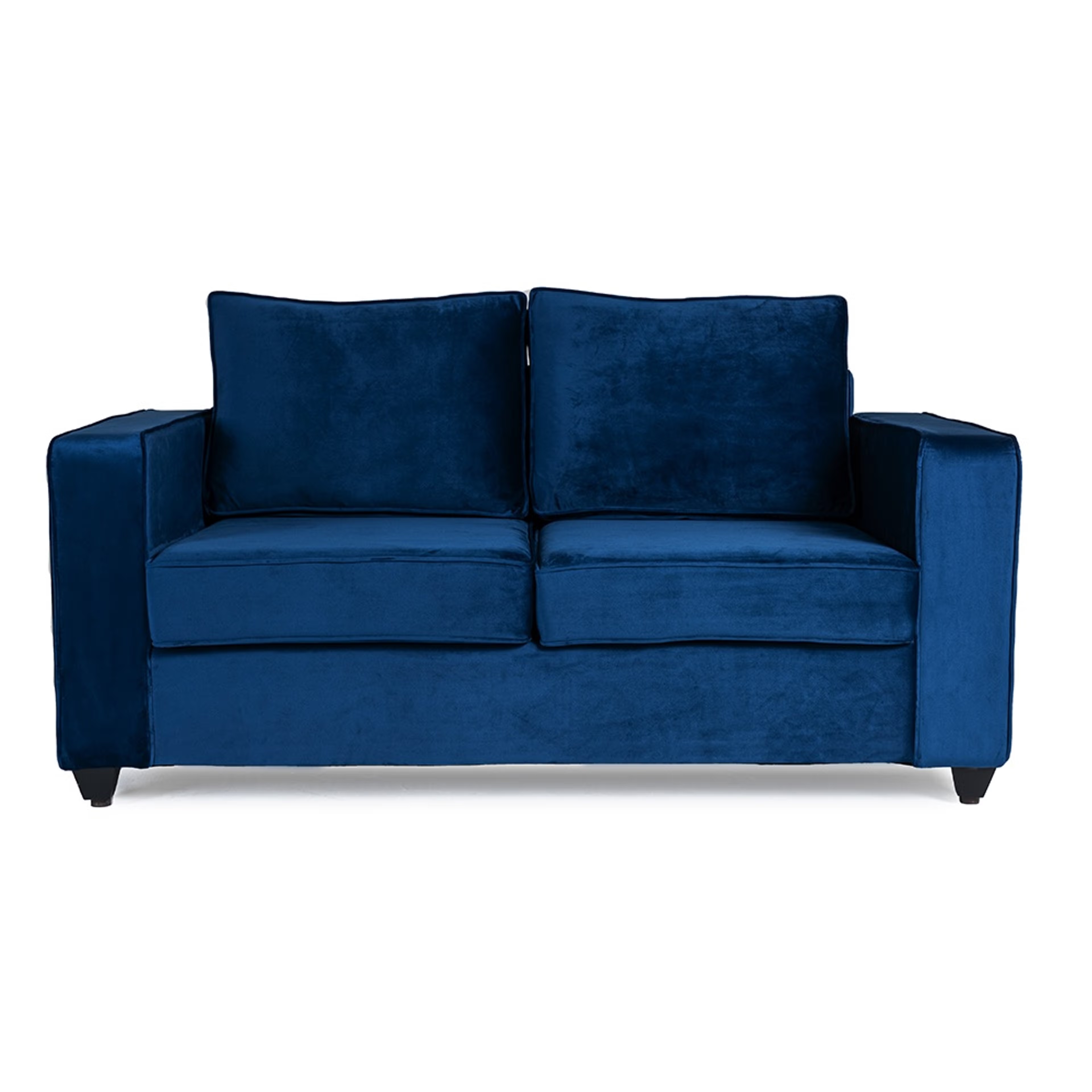 Home 45 Wakefit Napper Sofa Set - (3+2+1) - Velvet Blue Regular, Without Storage, 3+2+1, Blue