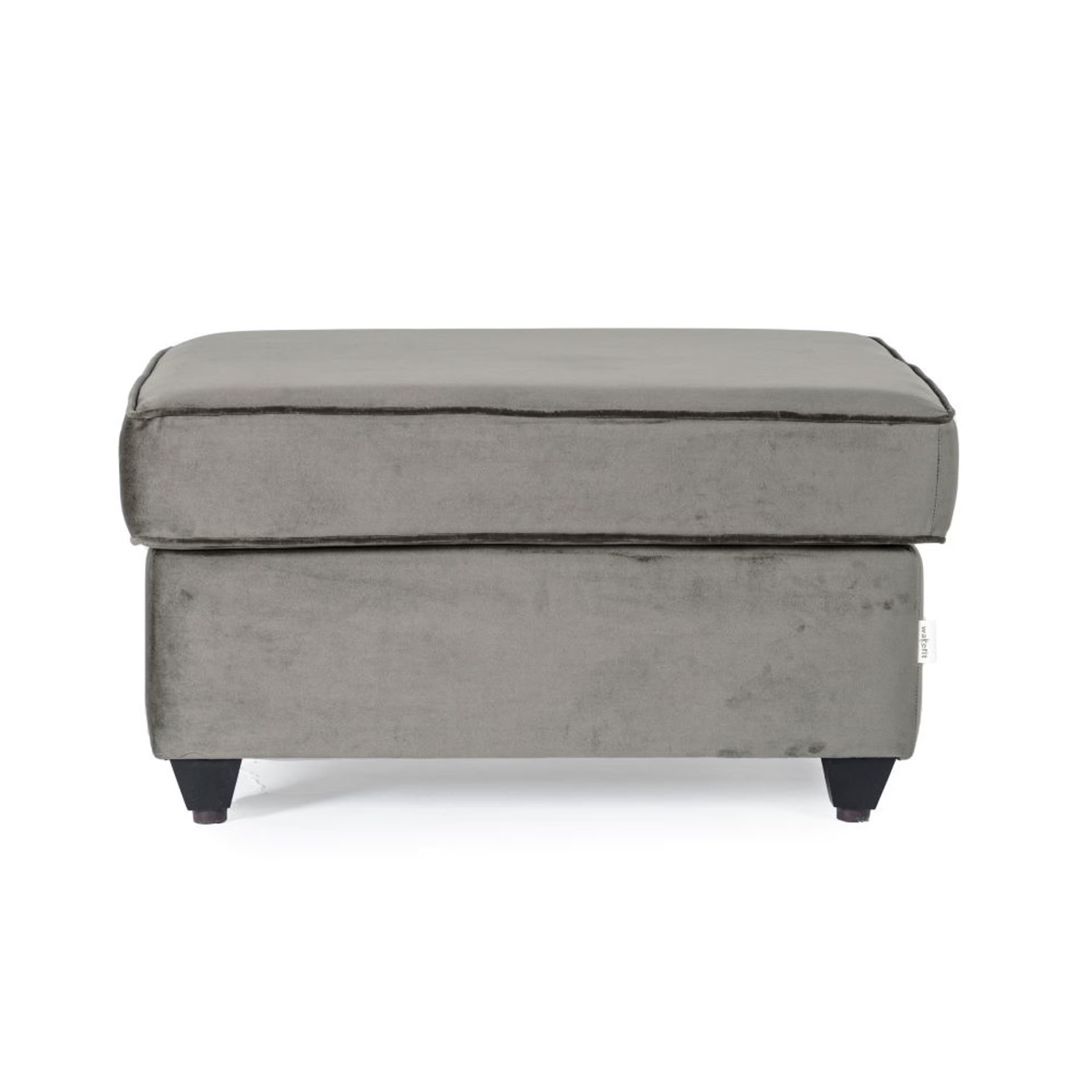 Wakefit Napper Ottoman - Velvet Tuscan Tan Regular, Without Storage, Ottoman, Tuscan Tan