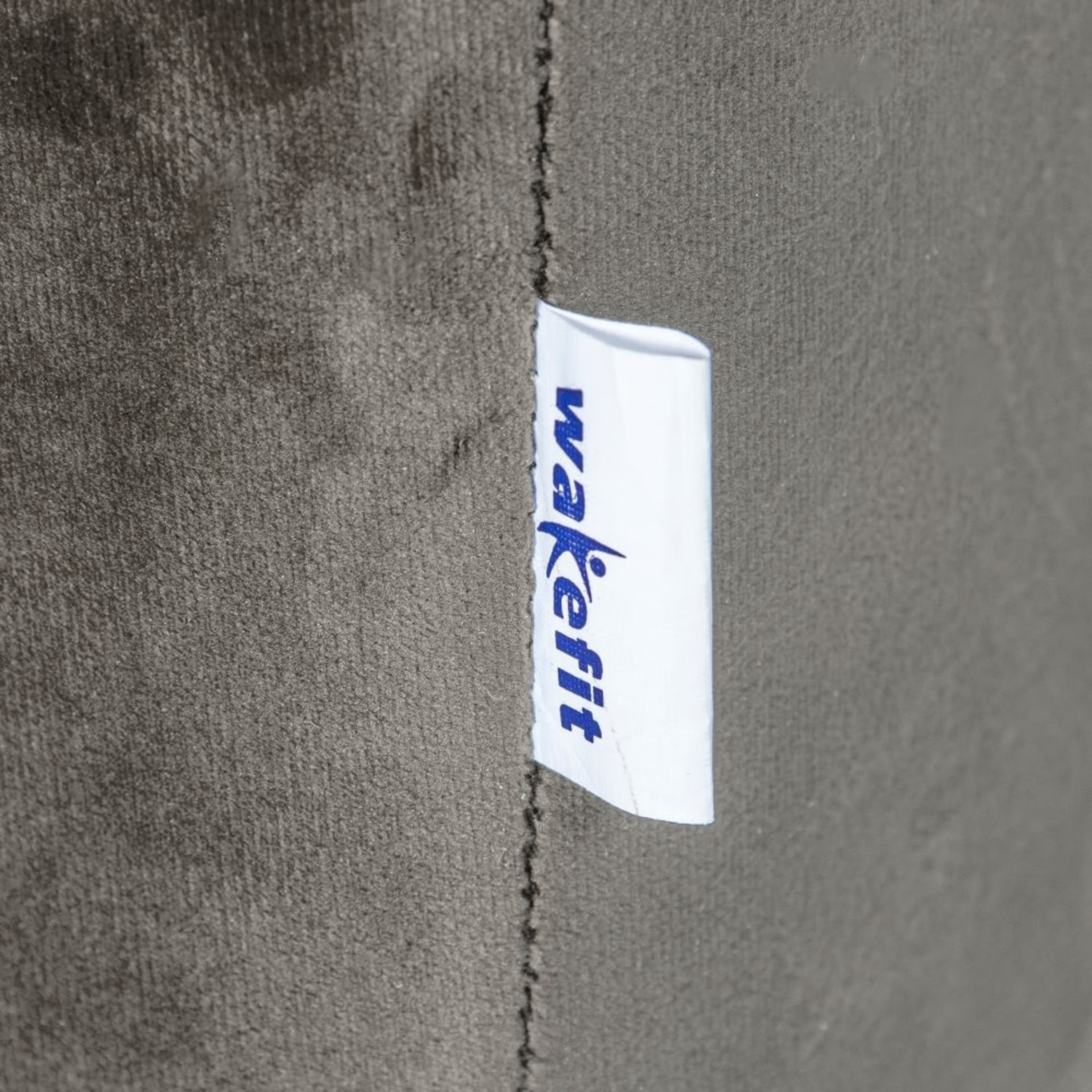 Wakefit Napper Ottoman - Velvet Tuscan Tan Regular, Without Storage, Ottoman, Tuscan Tan