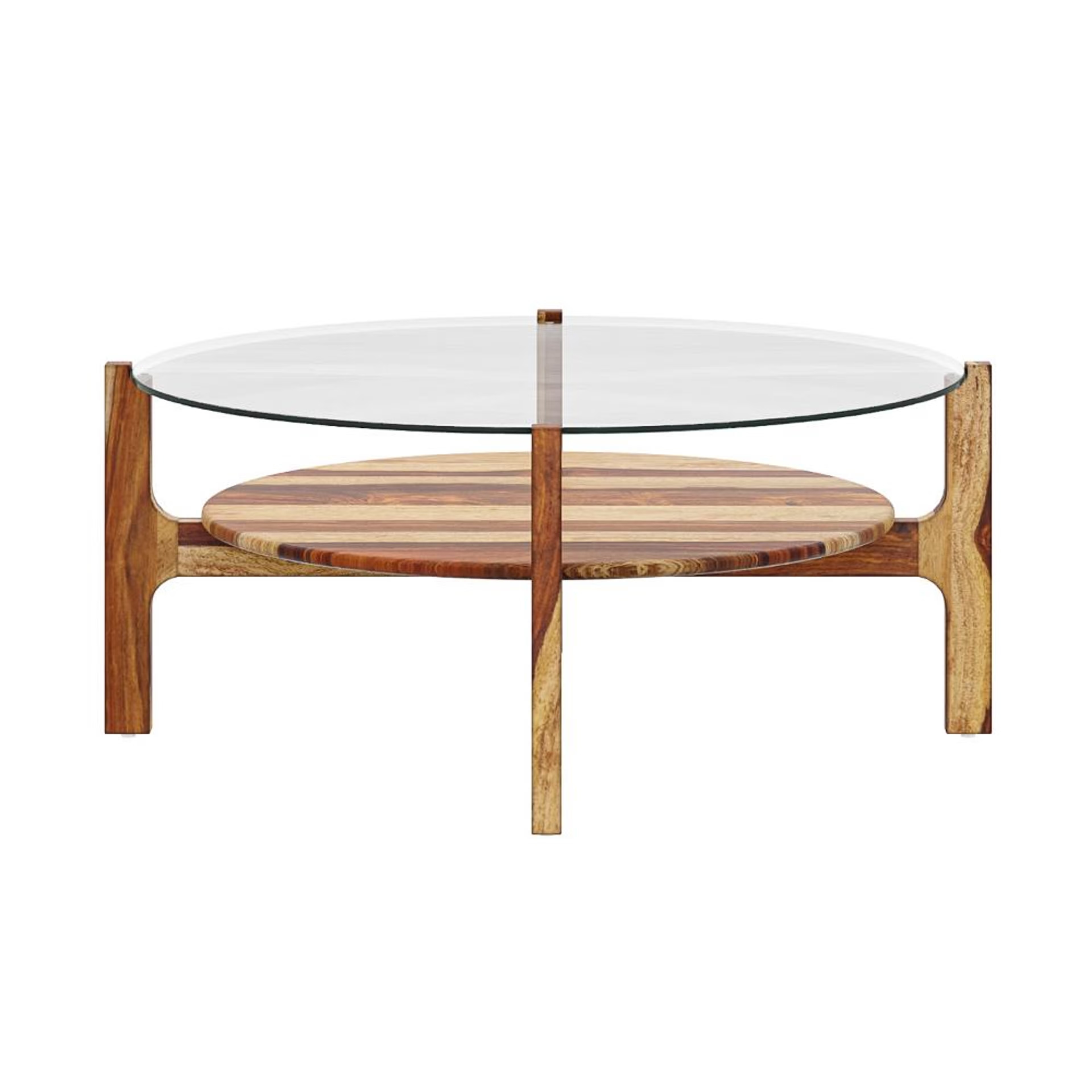 Caturra Sheesham Coffee Table - Natural Finish