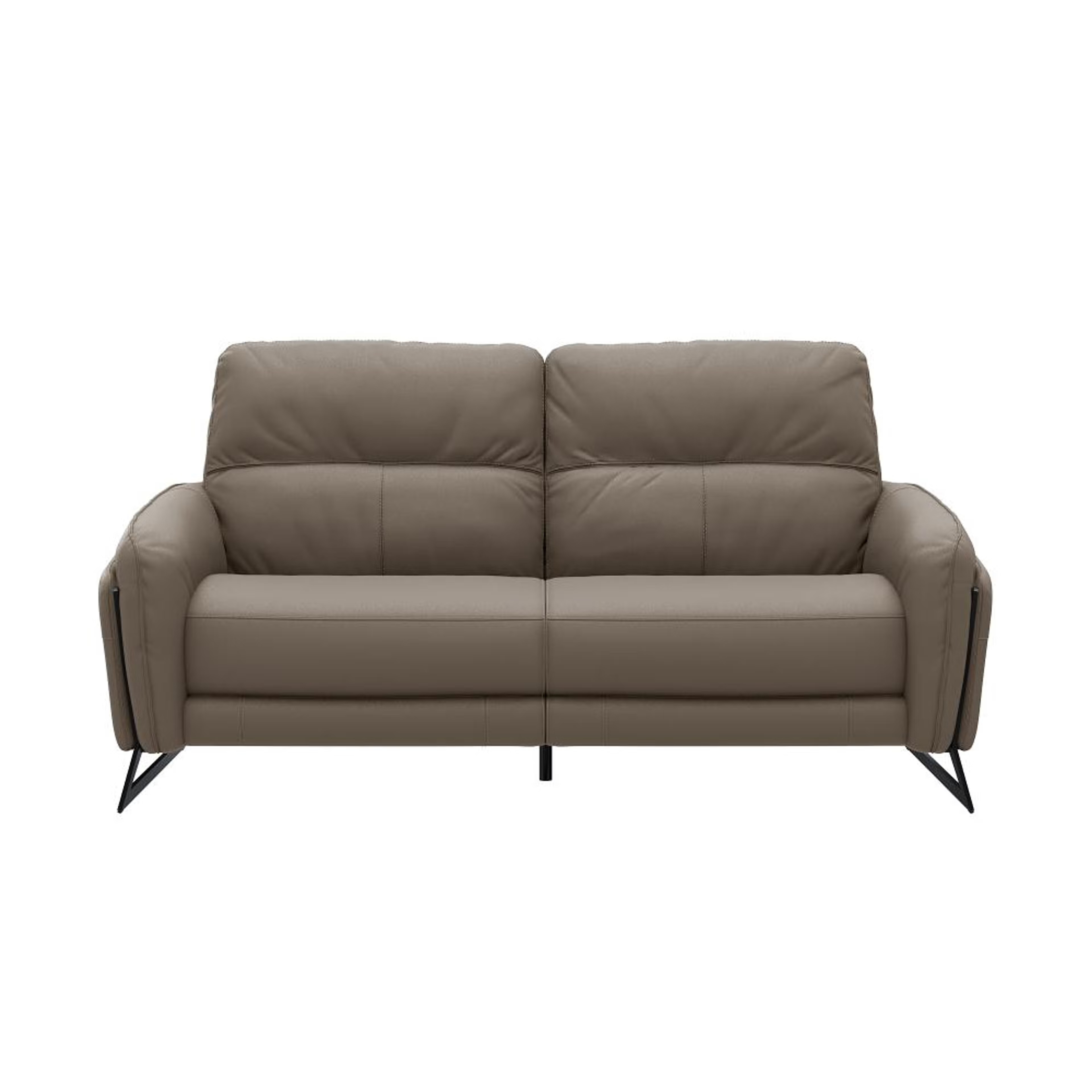 Wakefit Todi Sofa Without Motion - Two Seater Regular, Without Motion, 2 Seater, Grey