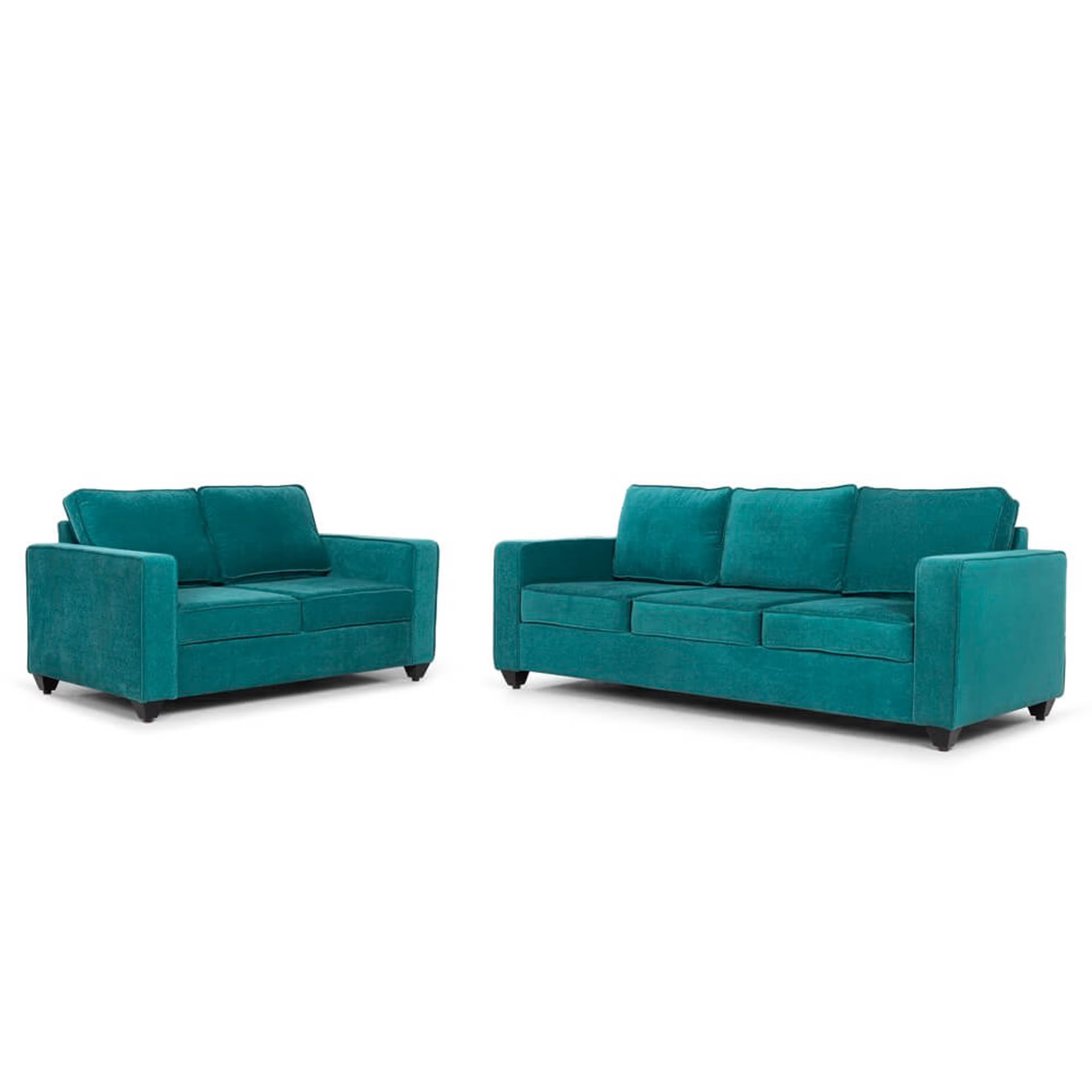 Home 30 Wakefit Napper Sofa Set (3+2) Regular, Without Storage, 3+2, Malibu Green
