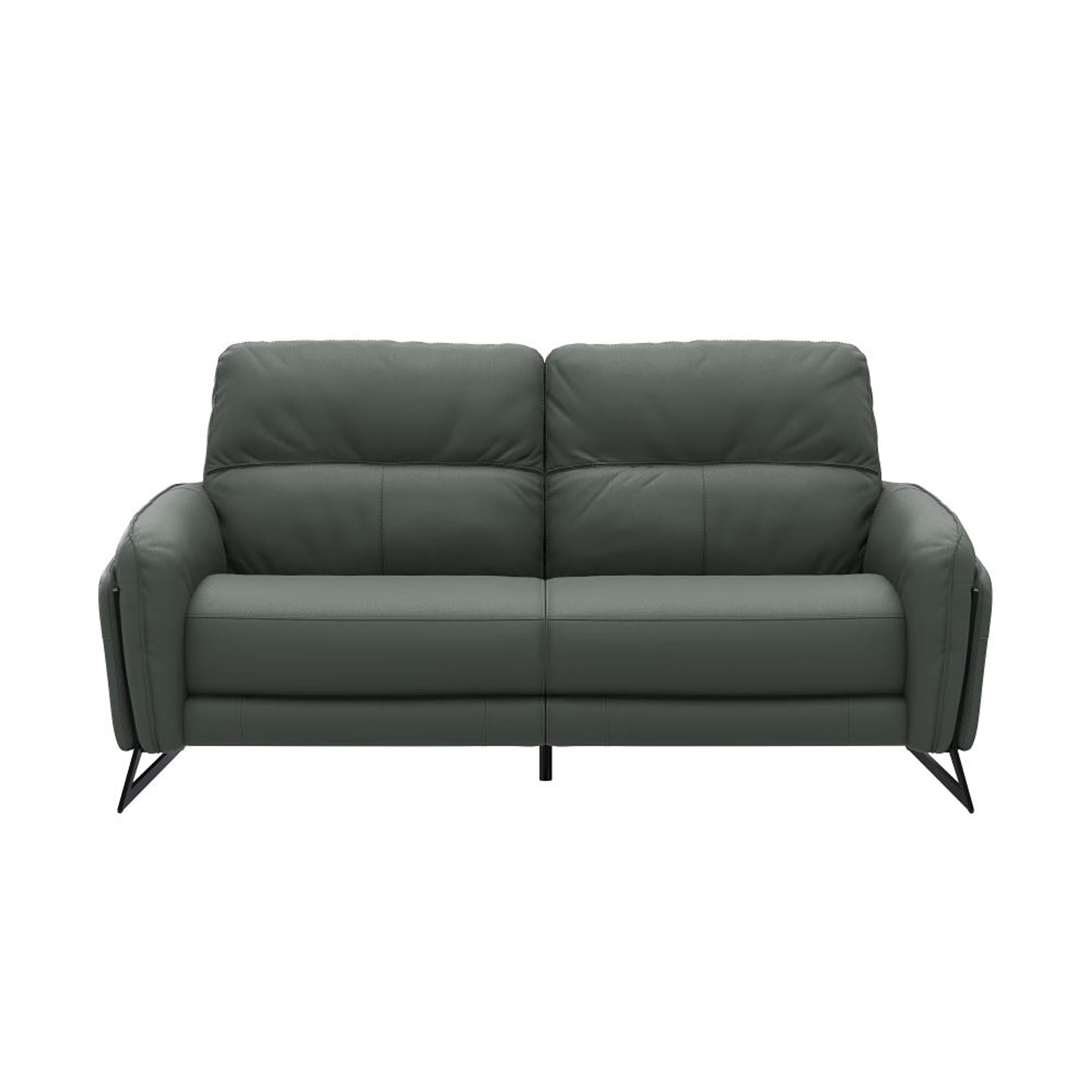 Wakefit Todi Sofa Without Motion - Two Seater Regular, Without Motion, 2 Seater, Forest Green