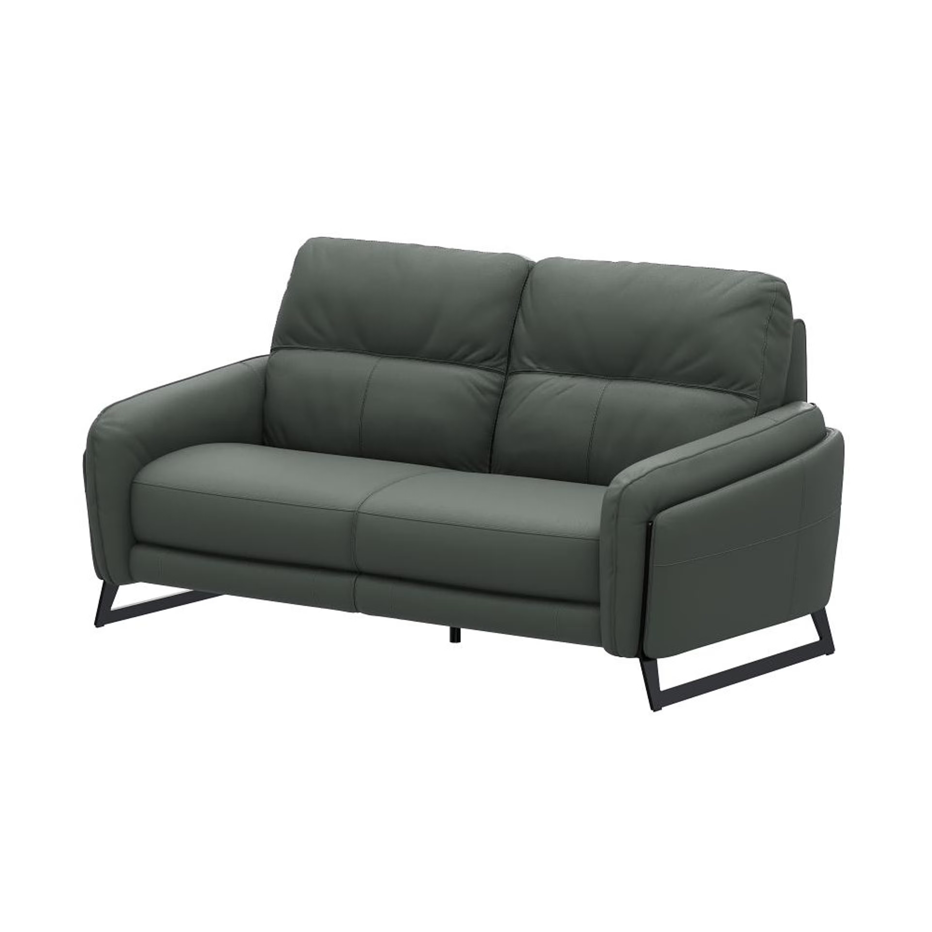Wakefit Todi Sofa Without Motion - Two Seater Regular, Without Motion, 2 Seater, Forest Green