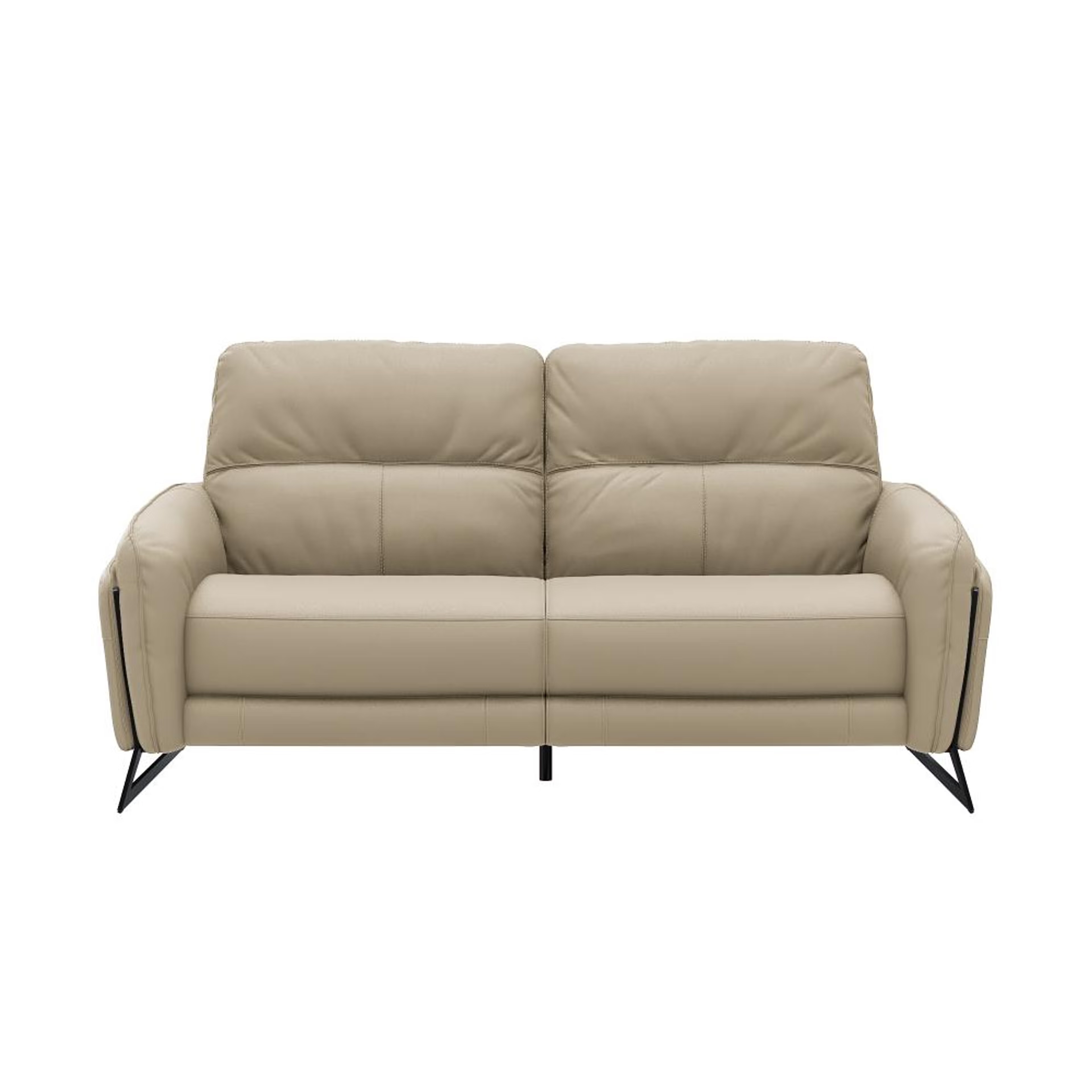 Home 43 Wakefit Todi Sofa Without Motion Set (3+2+1) Seater Regular, Without Motion, 3+2+1, Beige