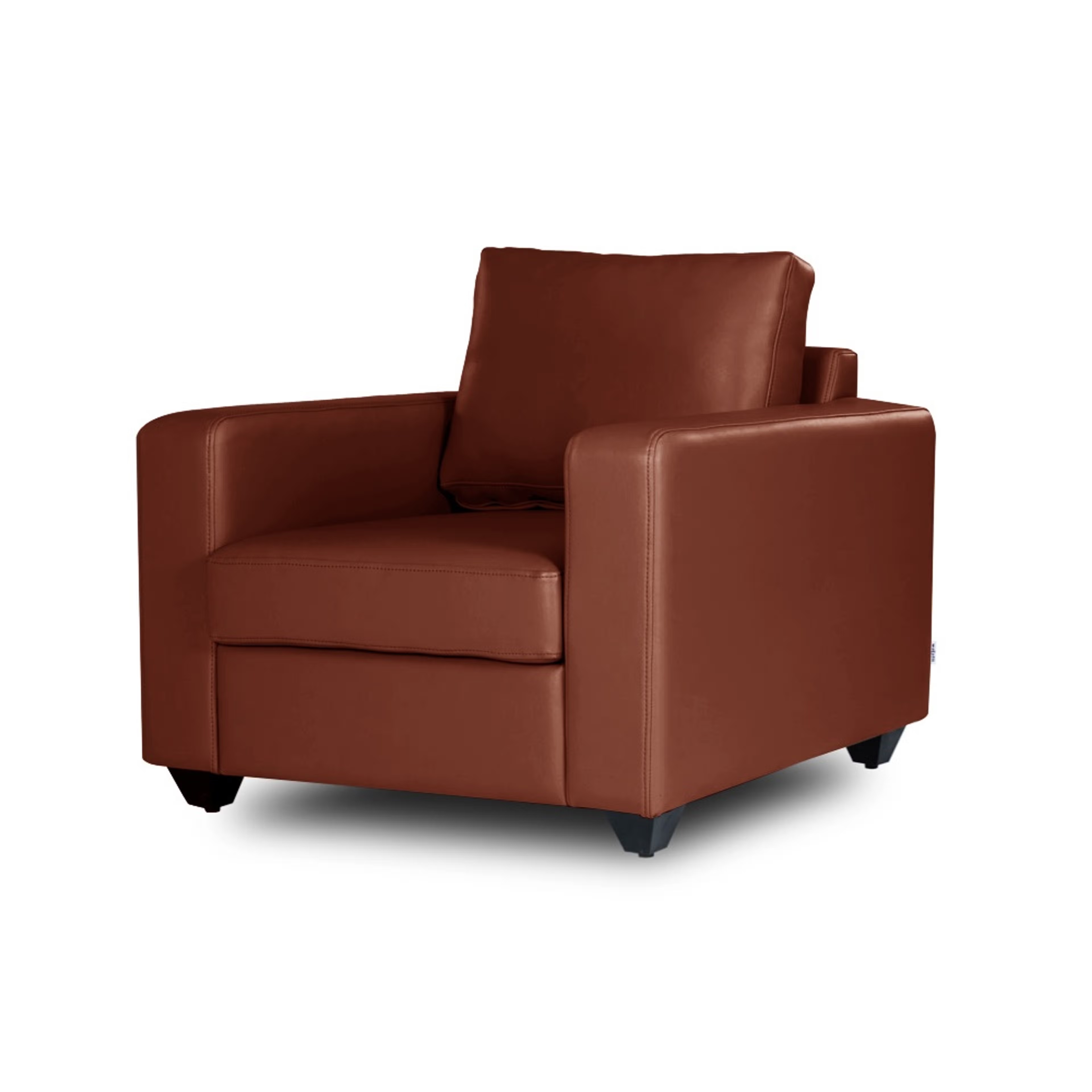 Wakefit Napper Sofa - Single Seater Regular, Without Storage, 1, Tan