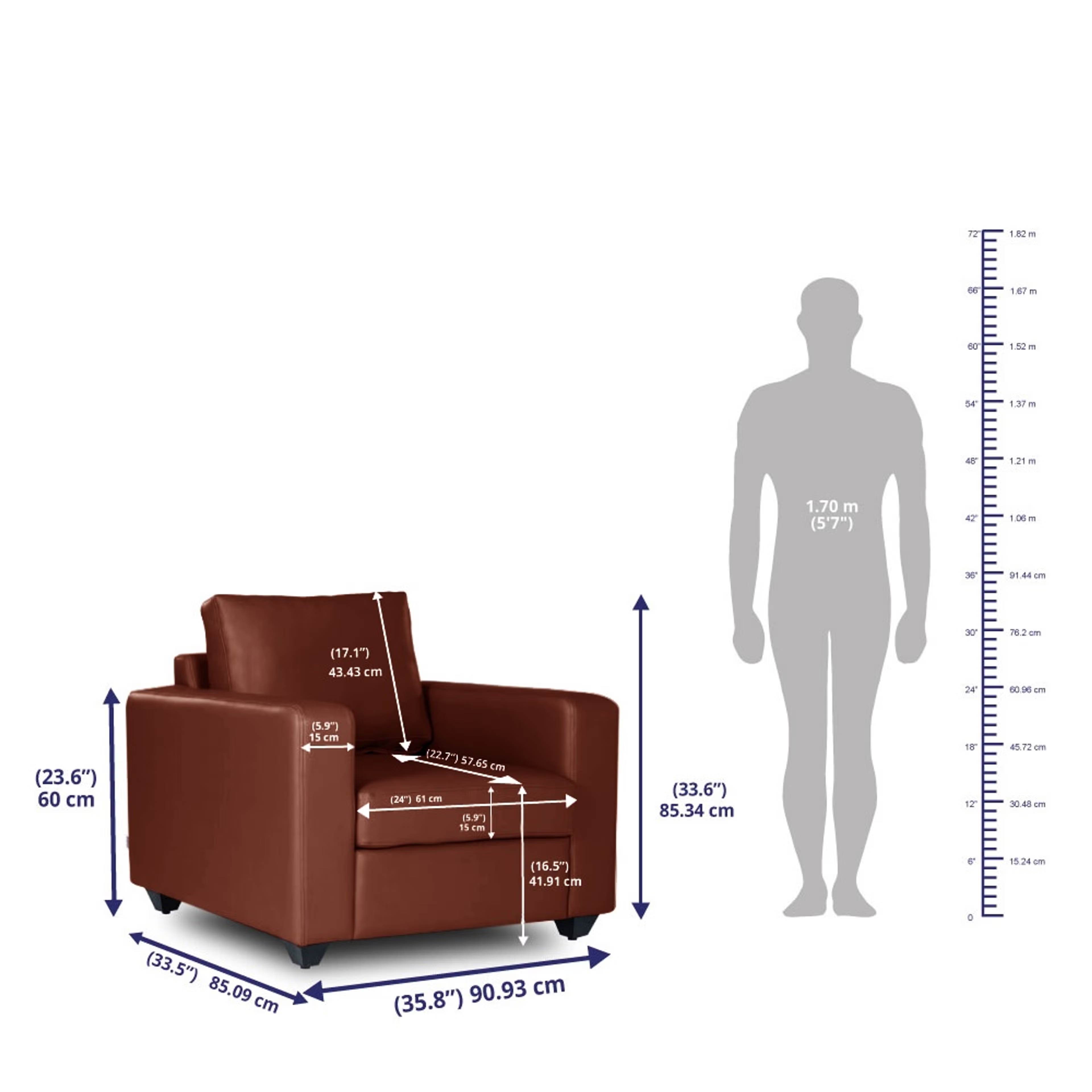 Wakefit Napper Sofa Set (2+1+1) Regular, Without Storage, 2+1+1, Tan 9 Wakefit Napper Sofa Set (2+1+1) Regular, Without Storage, 2+1+1, Tan