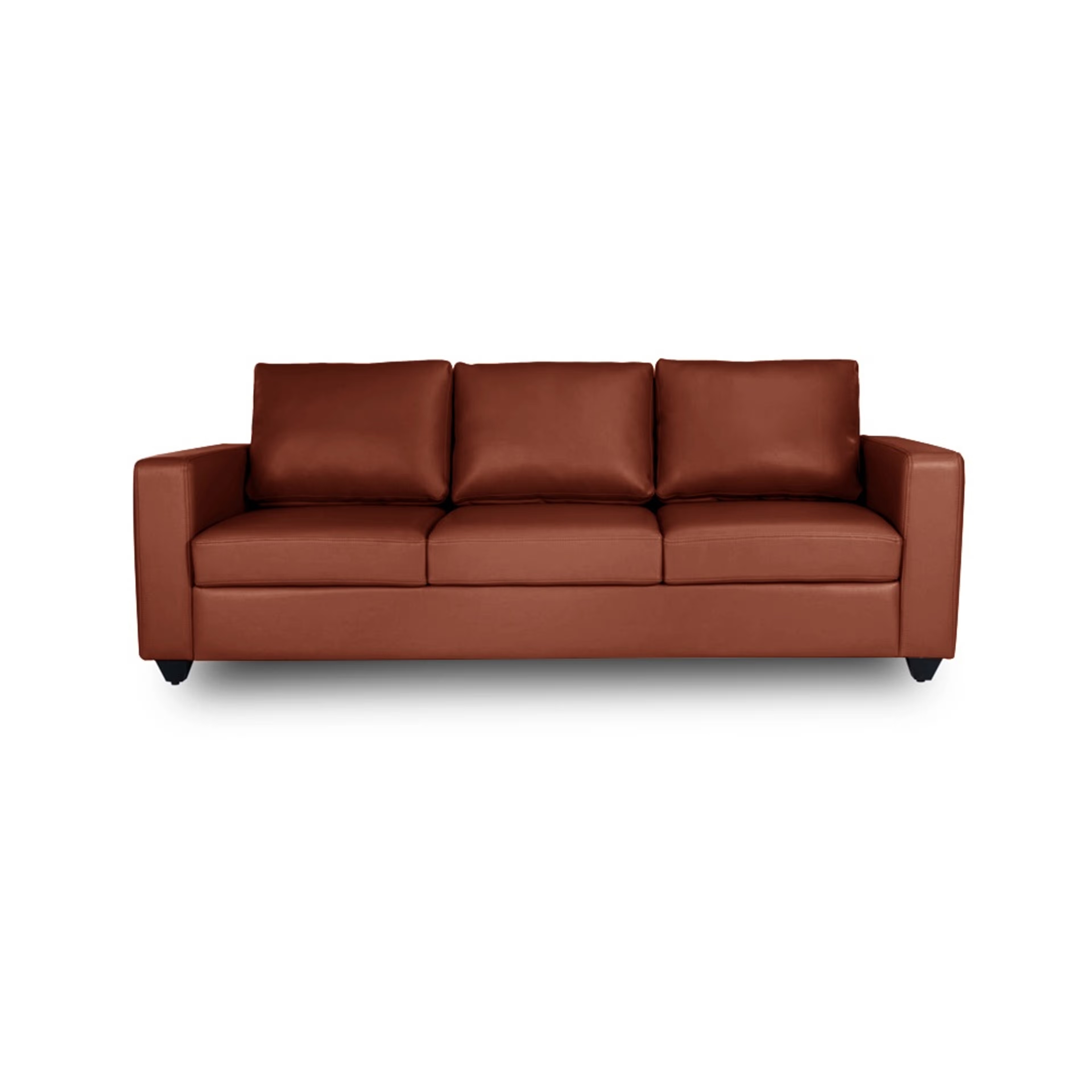 Home 38 Wakefit Napper Sofa Set (3+1+1) Regular, Without Storage, 3+1+1, Tan