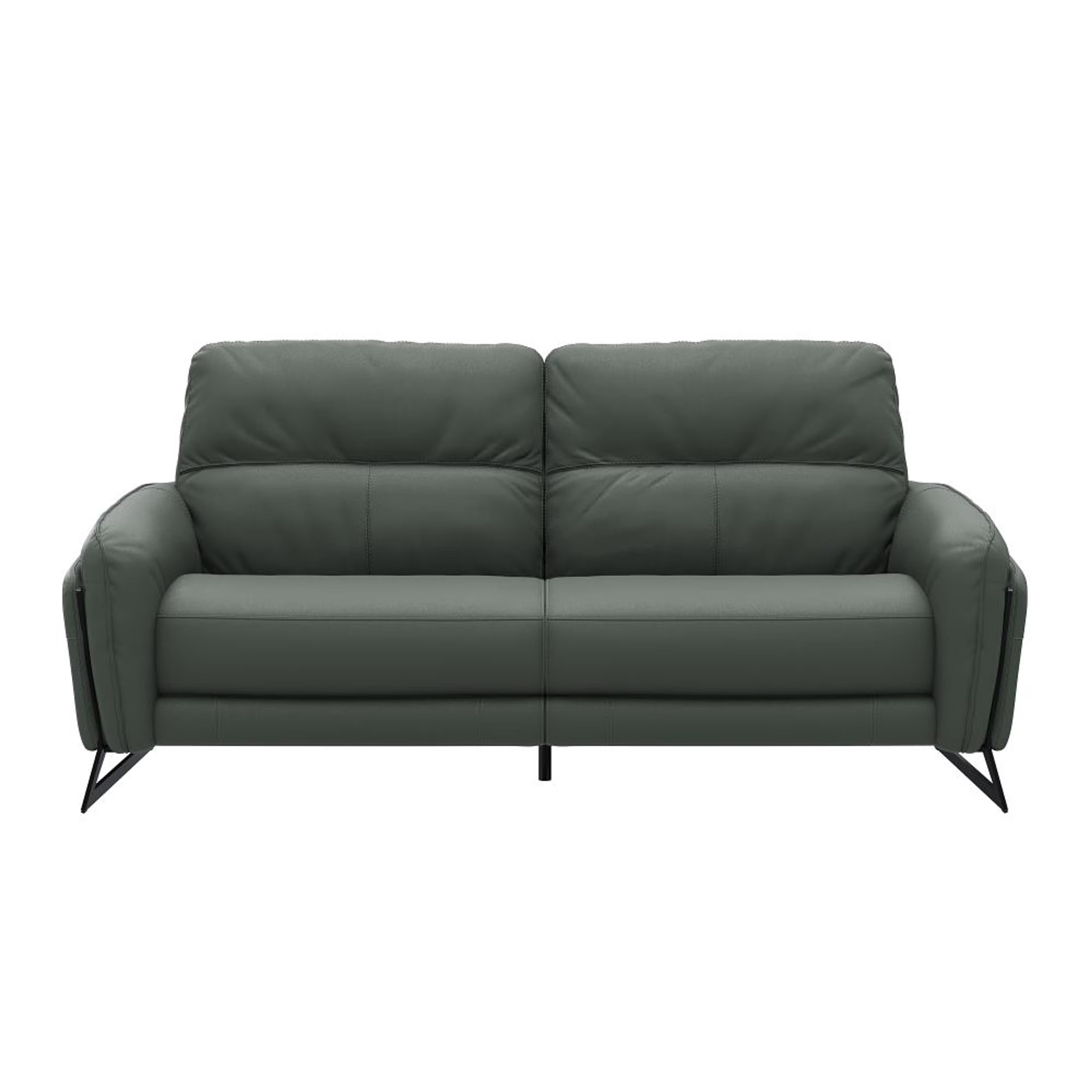 Wakefit Todi Sofa Without Motion Set (3+1+1) Seater Regular, Without Motion, Set (3+1+1), Forest Green