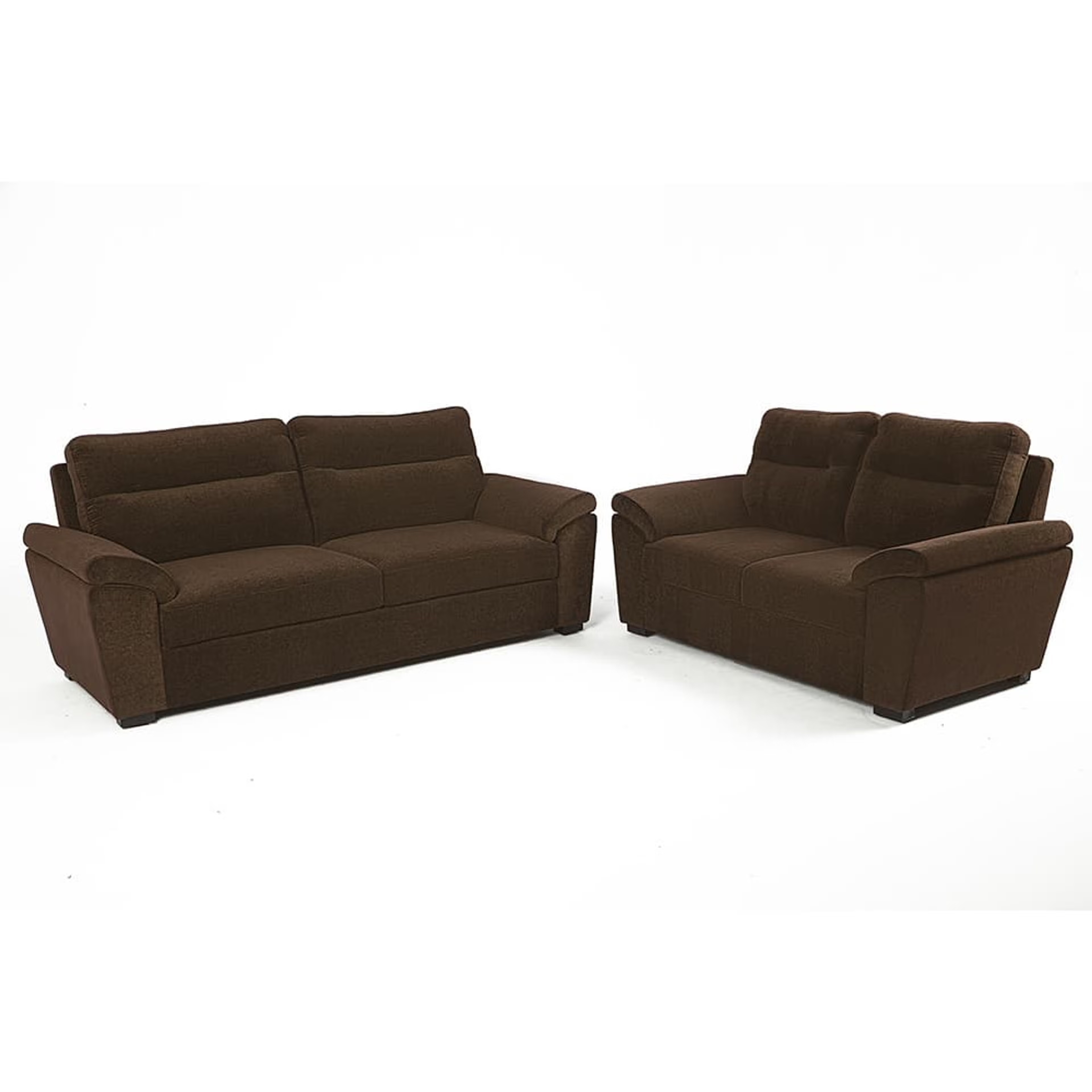 Wakefit Lounger Sofa Set (3+2) Regular, Set (3+2), Malphino Dark Earth