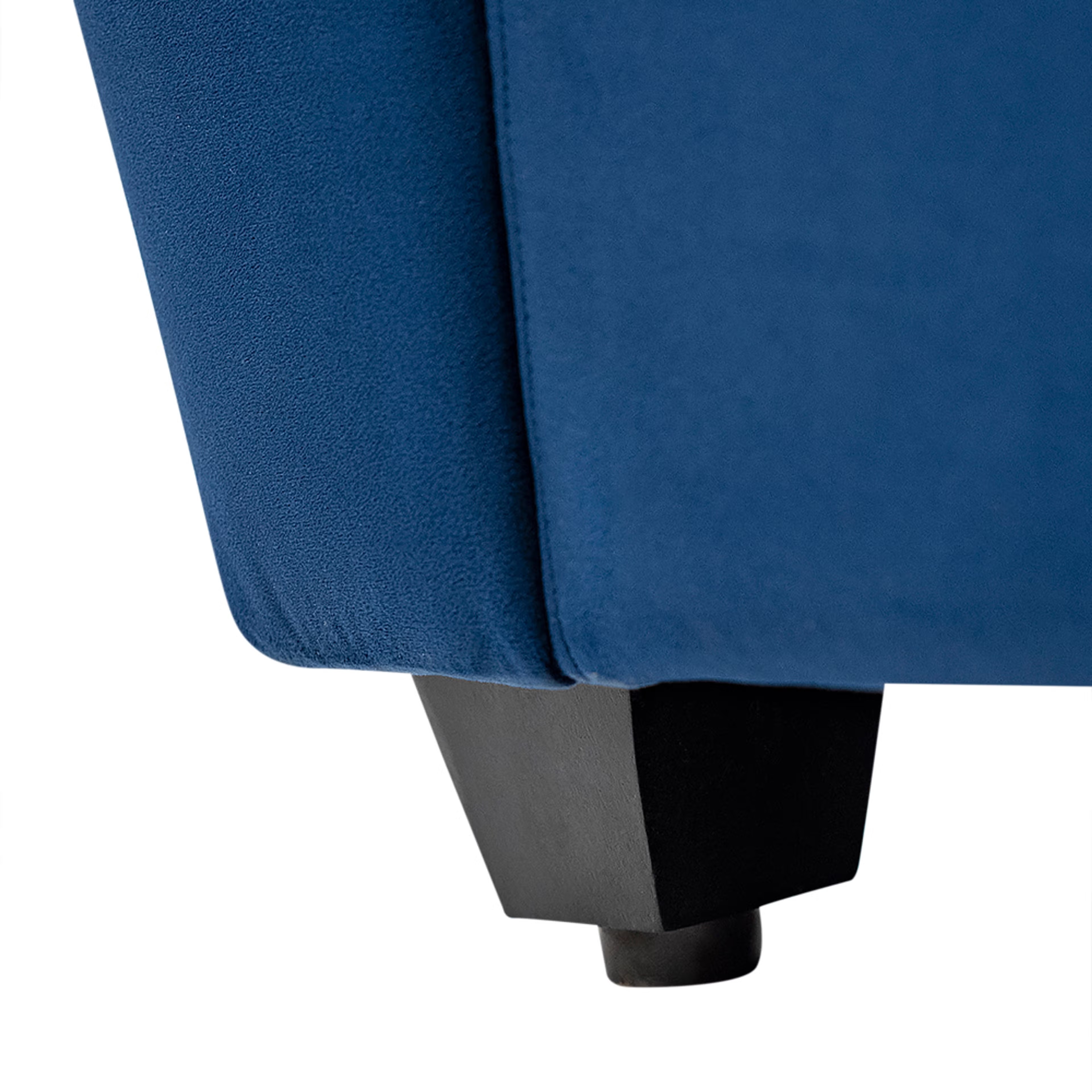 Wakefit Belize Sofa - Two Seater Regular, Two Seater, Blue 6 Wakefit Belize Sofa - Two Seater Regular, Two Seater, Blue