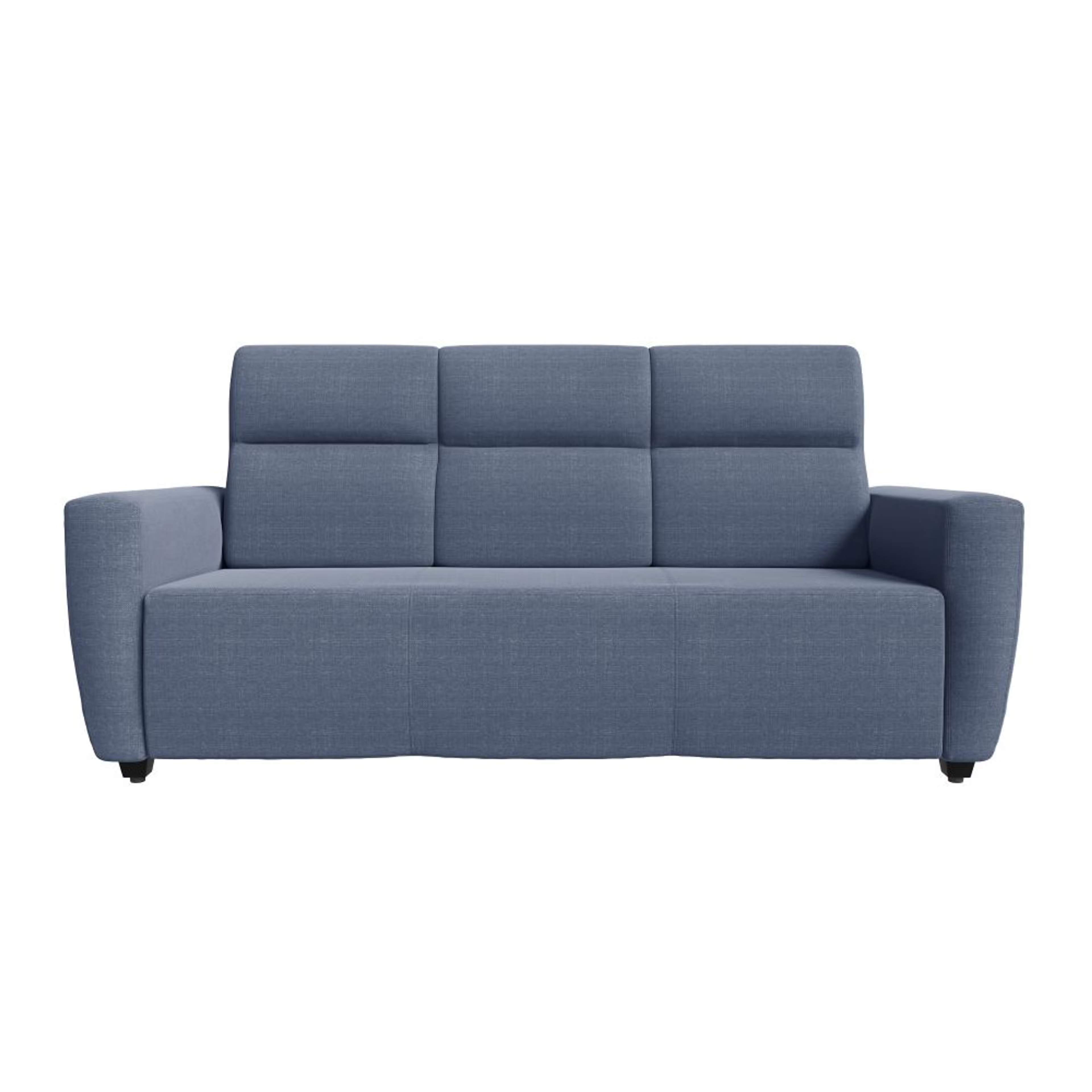 Wakefit Belize Sofa Set (3+2+1) Regular, 3+2+1 Seater, Omega Blue