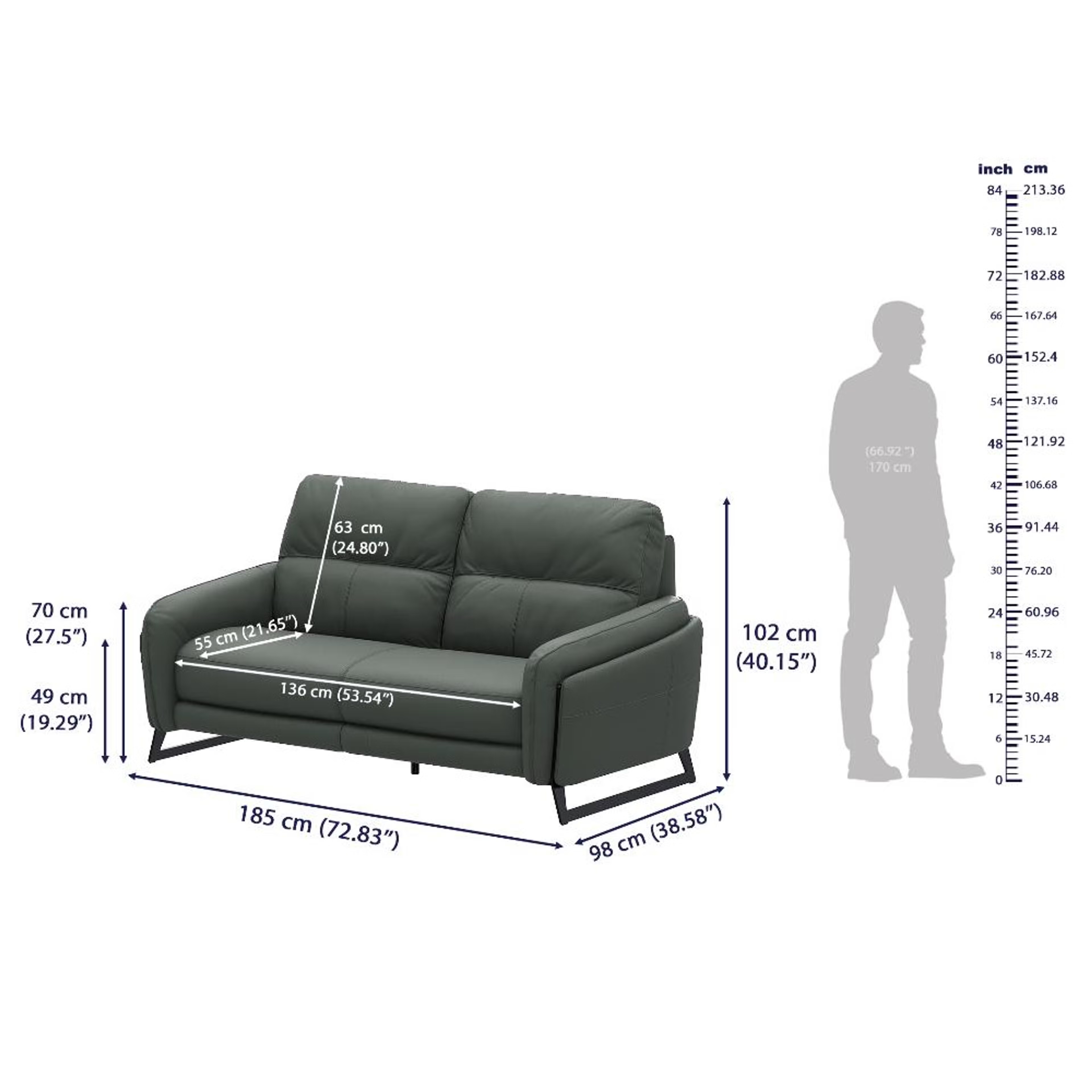 Wakefit Todi Sofa Without Motion Set (3+2+1) Seater Regular, Without Motion, 3+2+1, Forest Green 8 Wakefit Todi Sofa Without Motion Set (3+2+1) Seater Regular, Without Motion, 3+2+1, Forest Green