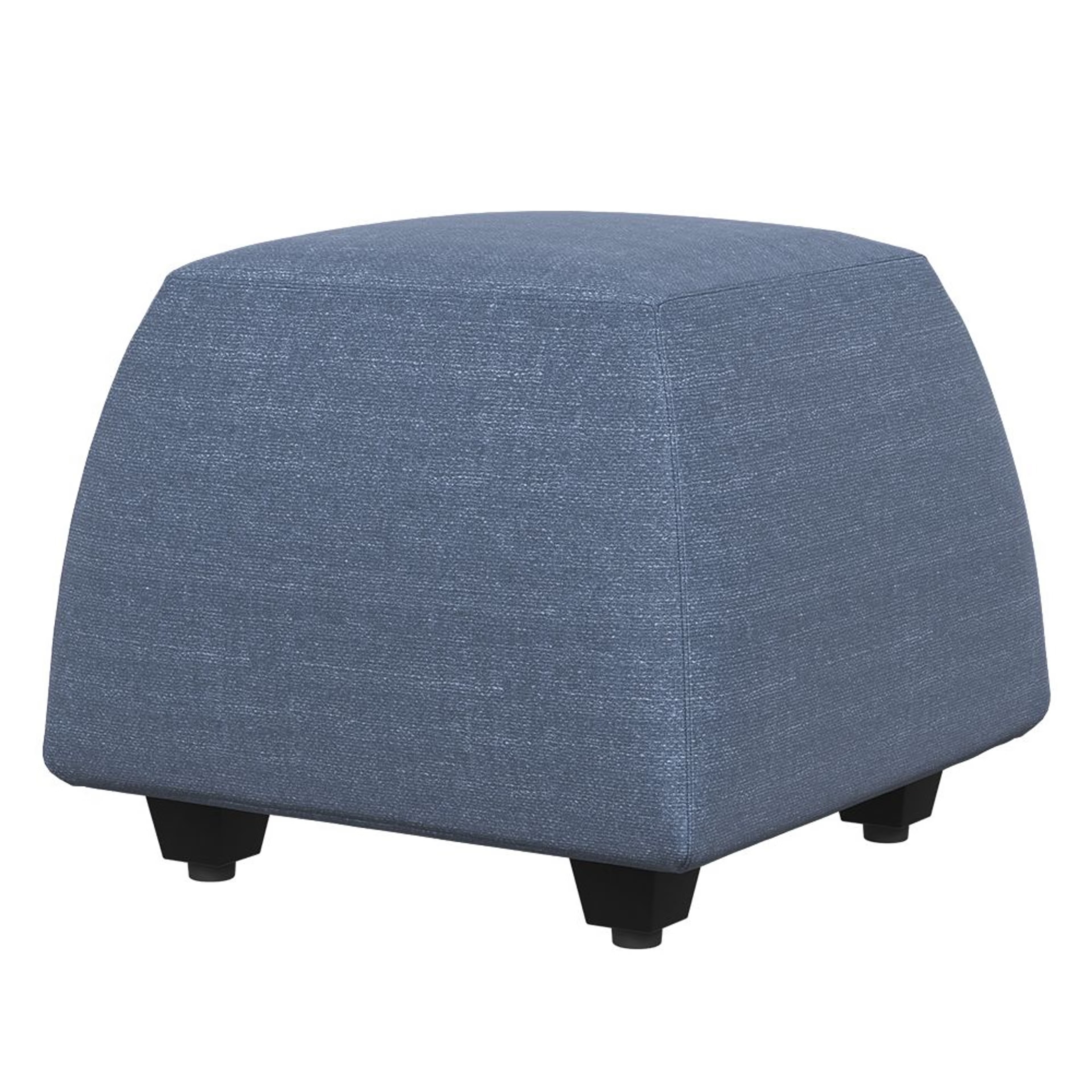 Wakefit Belize Ottoman Regular, Ottoman, Omega Blue