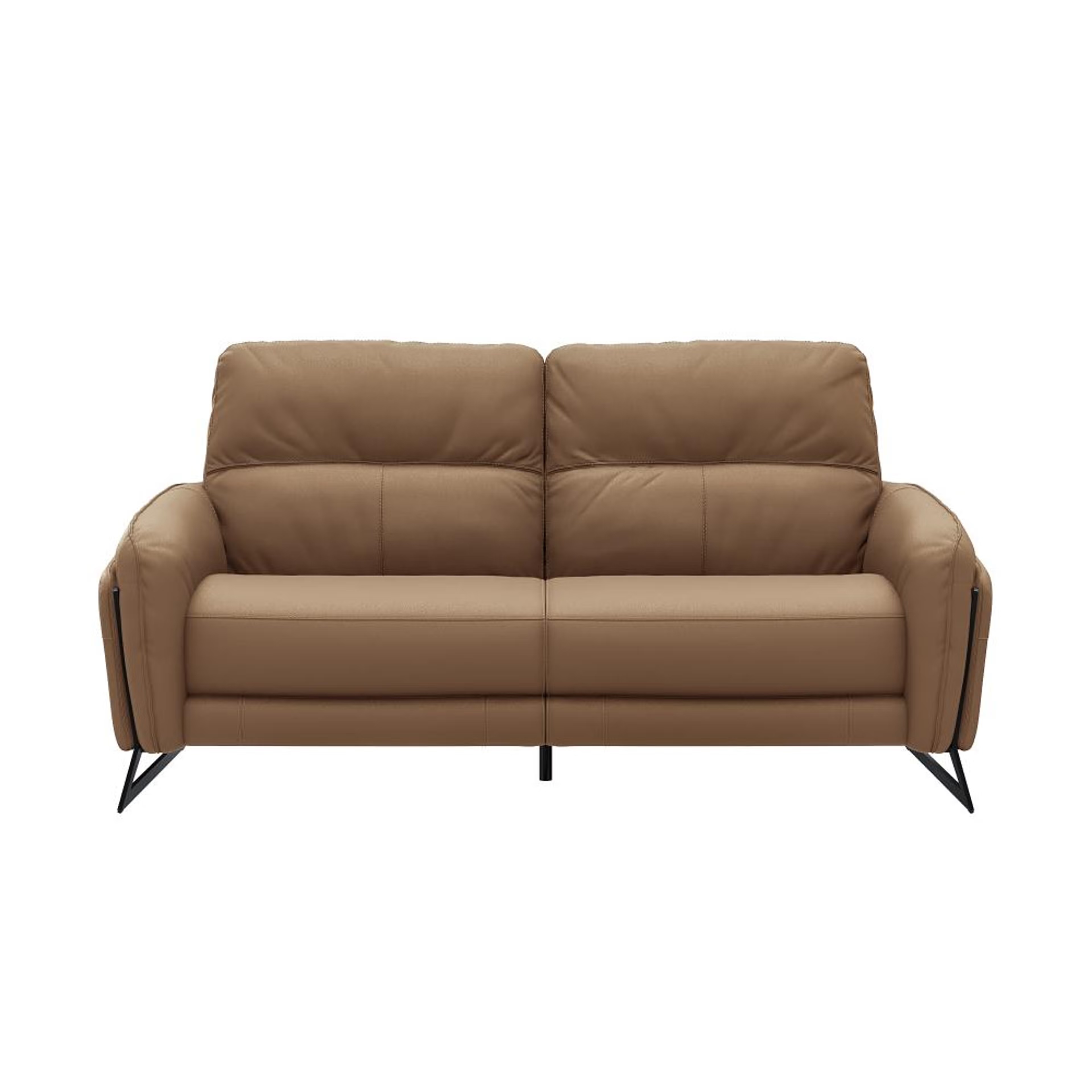 Wakefit Todi Sofa Without Motion Set (2+1+1) Seater Regular, Without Motion, 2+1+1, Cappuccino
