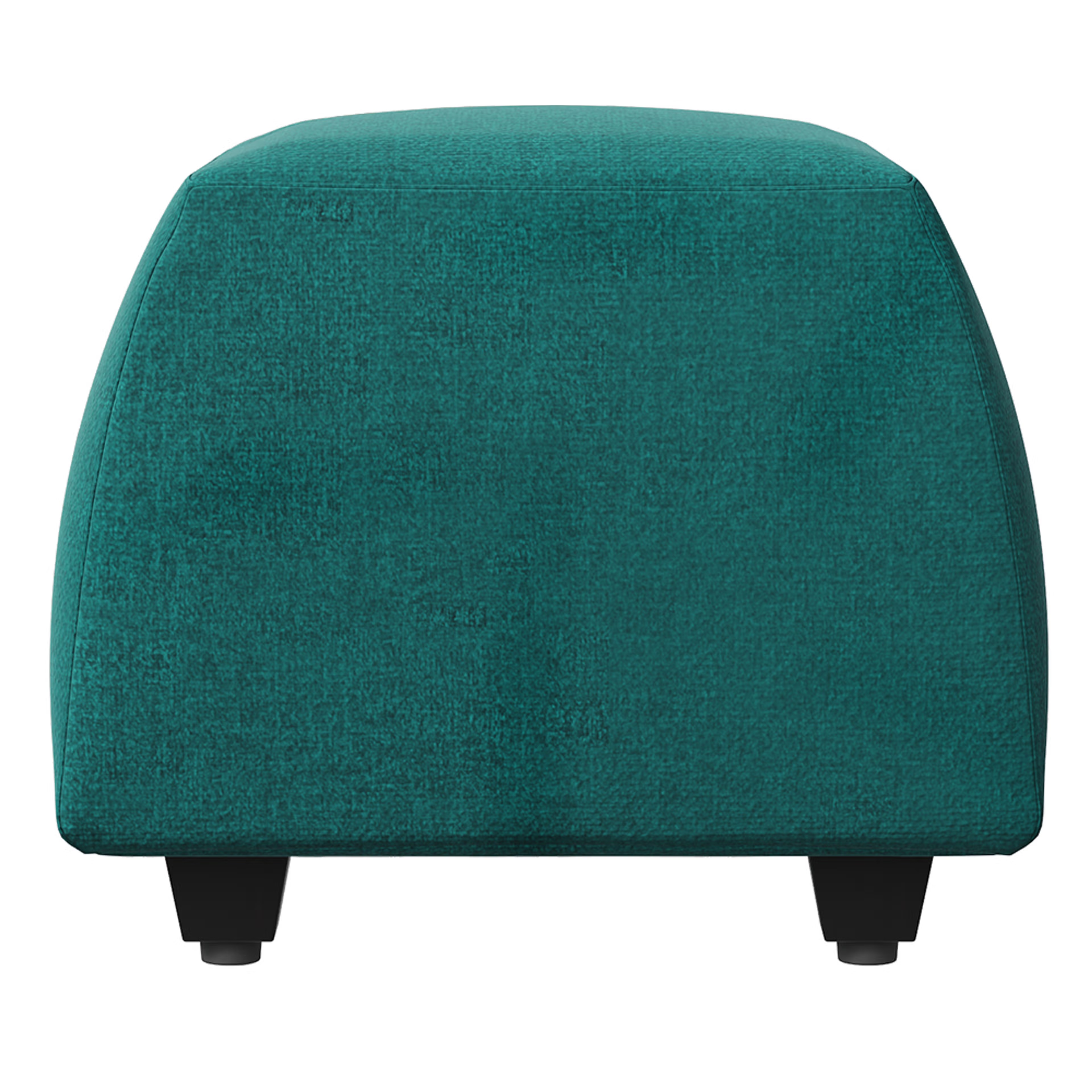 Wakefit Belize Ottoman - Reflection Aqua Blue Regular, Ottoman, Aqua Blue