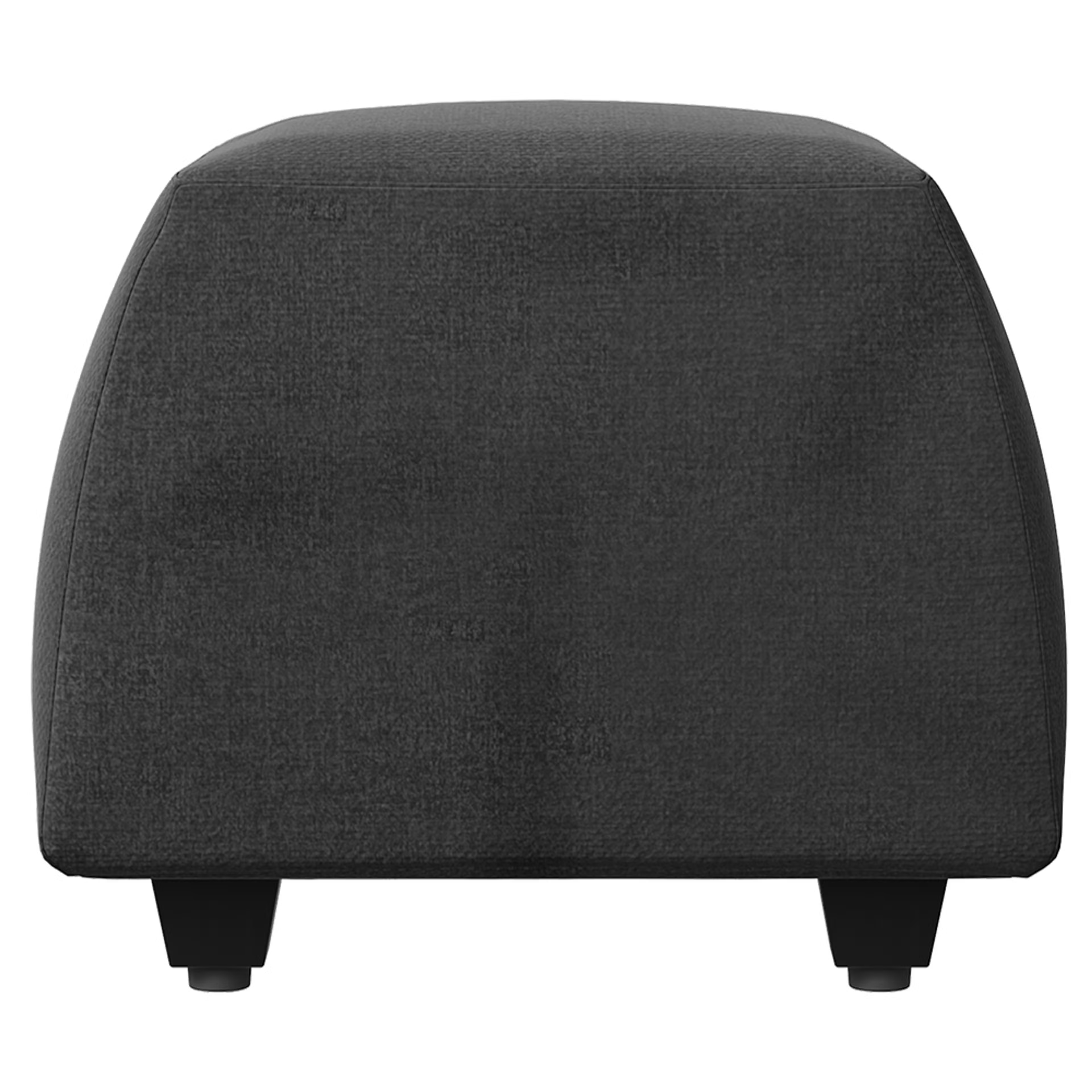 Wakefit Belize Ottoman- Reflection Charcoal Grey Regular, Ottoman, Charcoal Grey