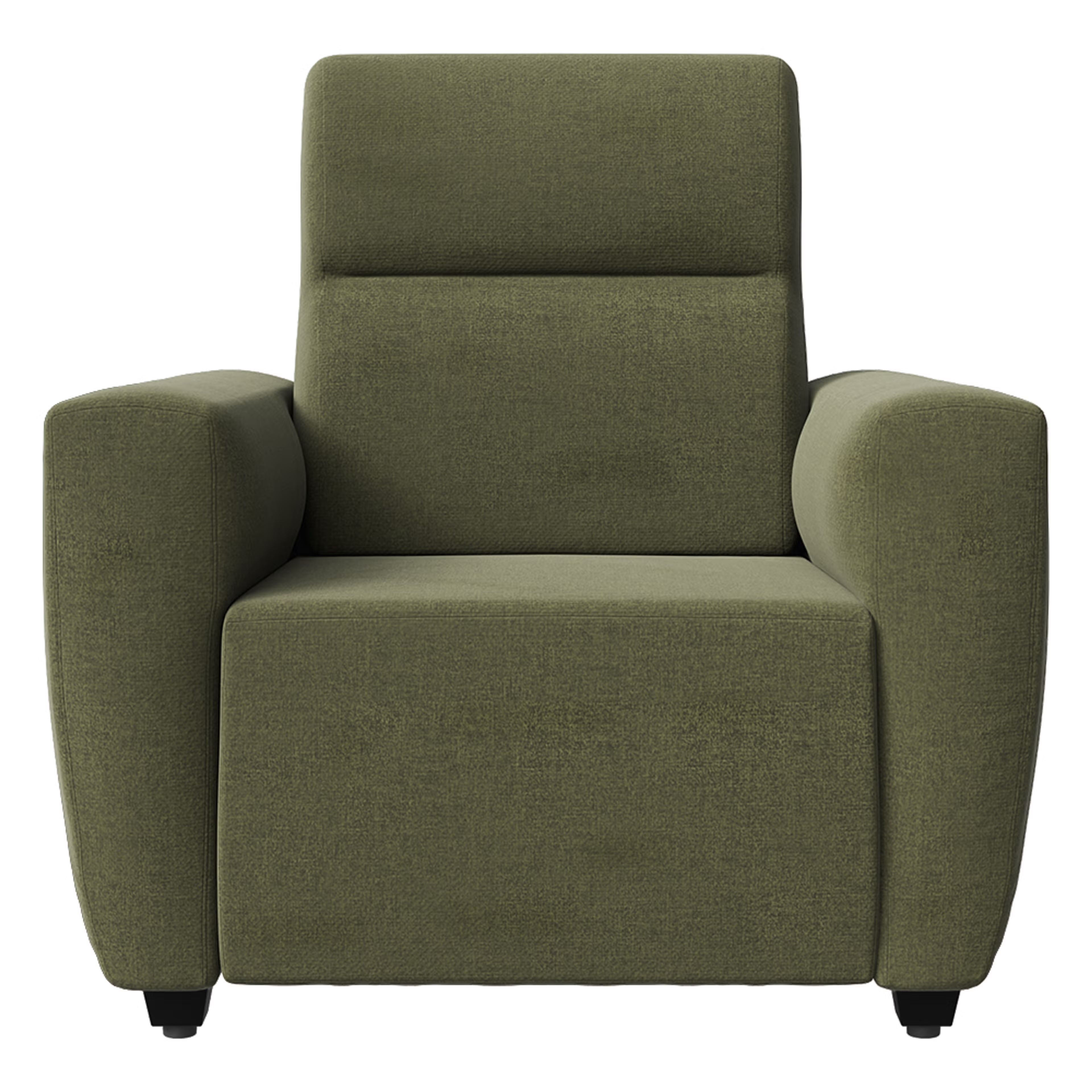 Wakefit Belize sofa - Single seater Reflection Green Regular, One Seater, Green