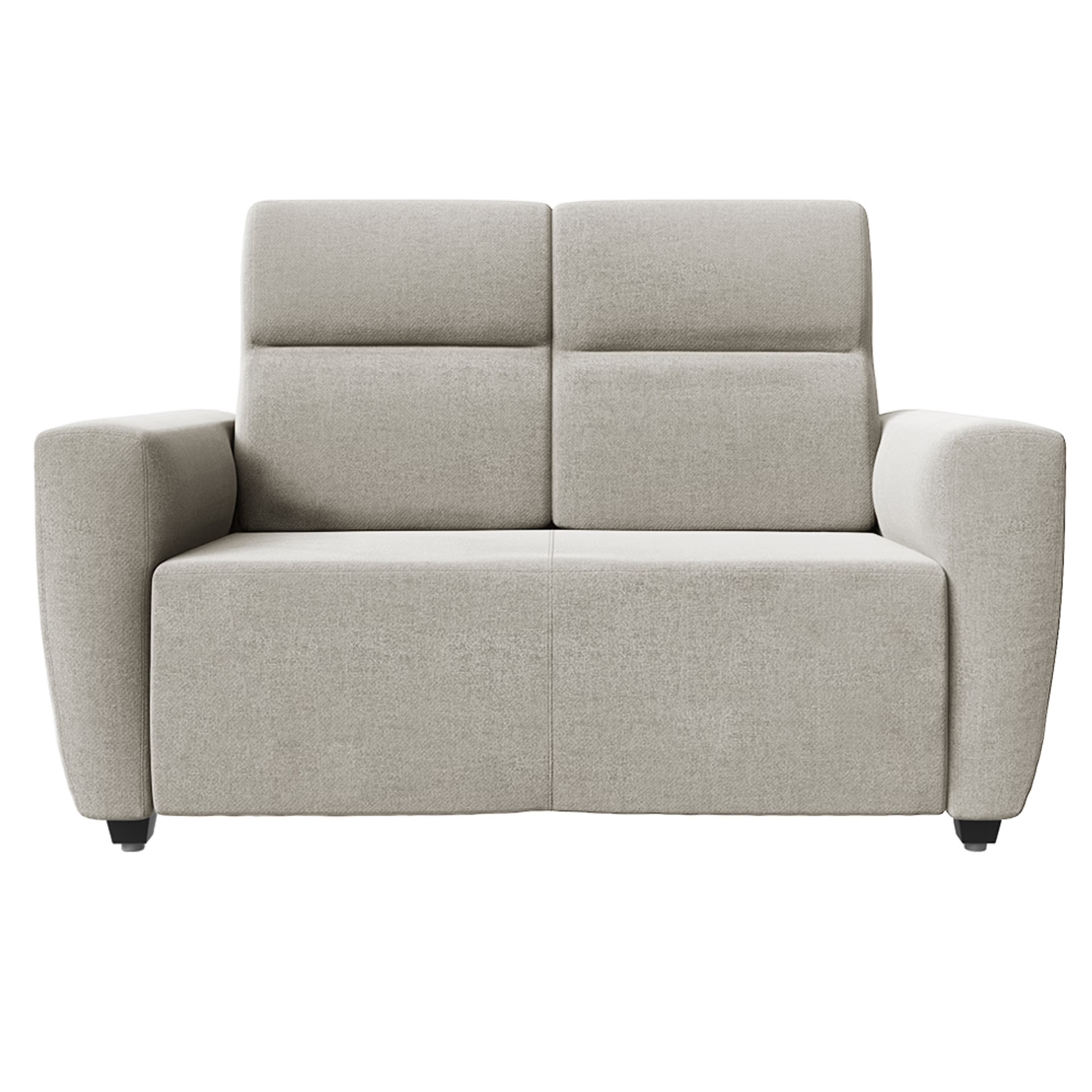 Wakefit Belize sofa - Two seater Reflection White Regular, Two Seater, White