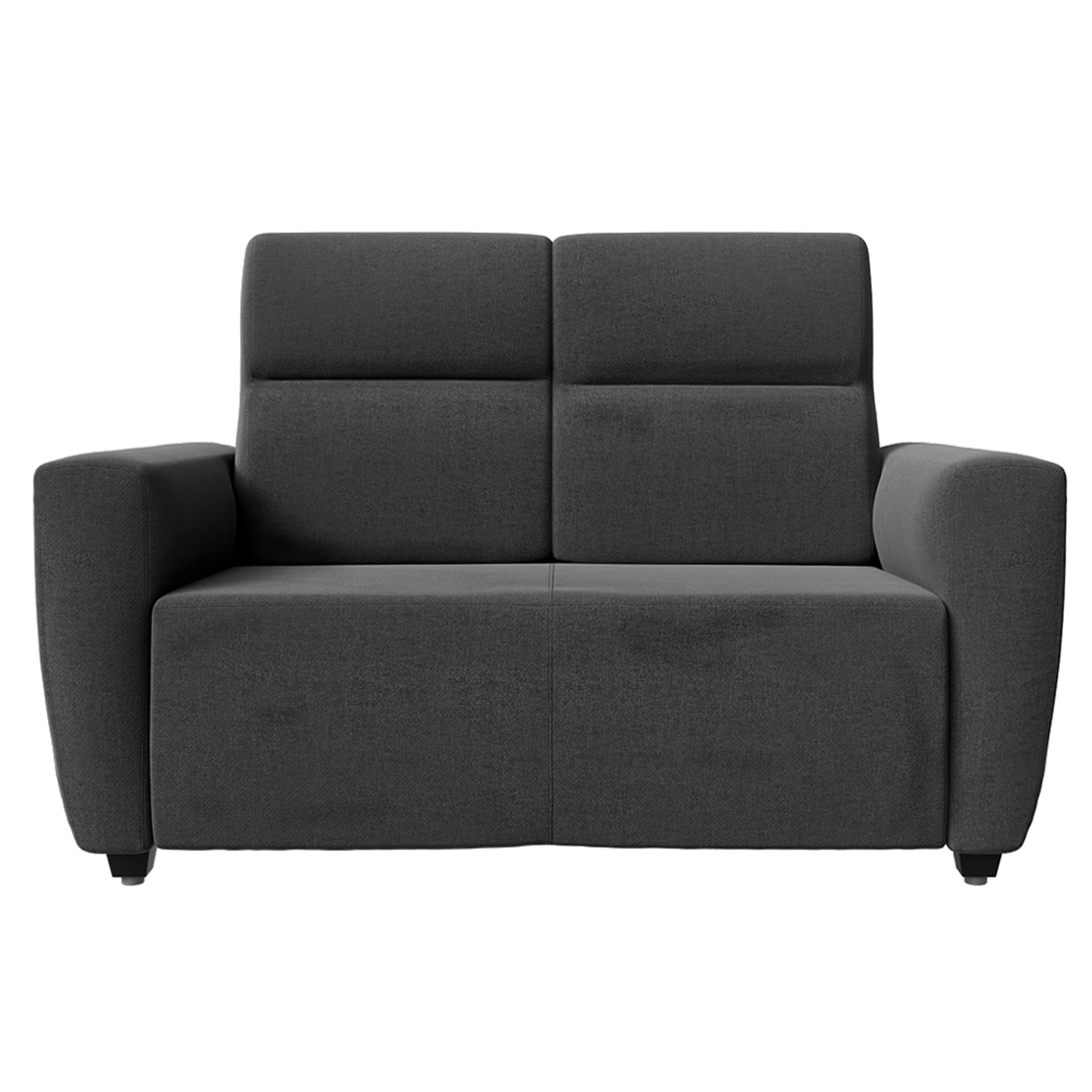 Wakefit Belize sofa set - (2+1+1) - Reflection Charcoal Grey Regular, 2+1+1 Seater, Charcoal Grey
