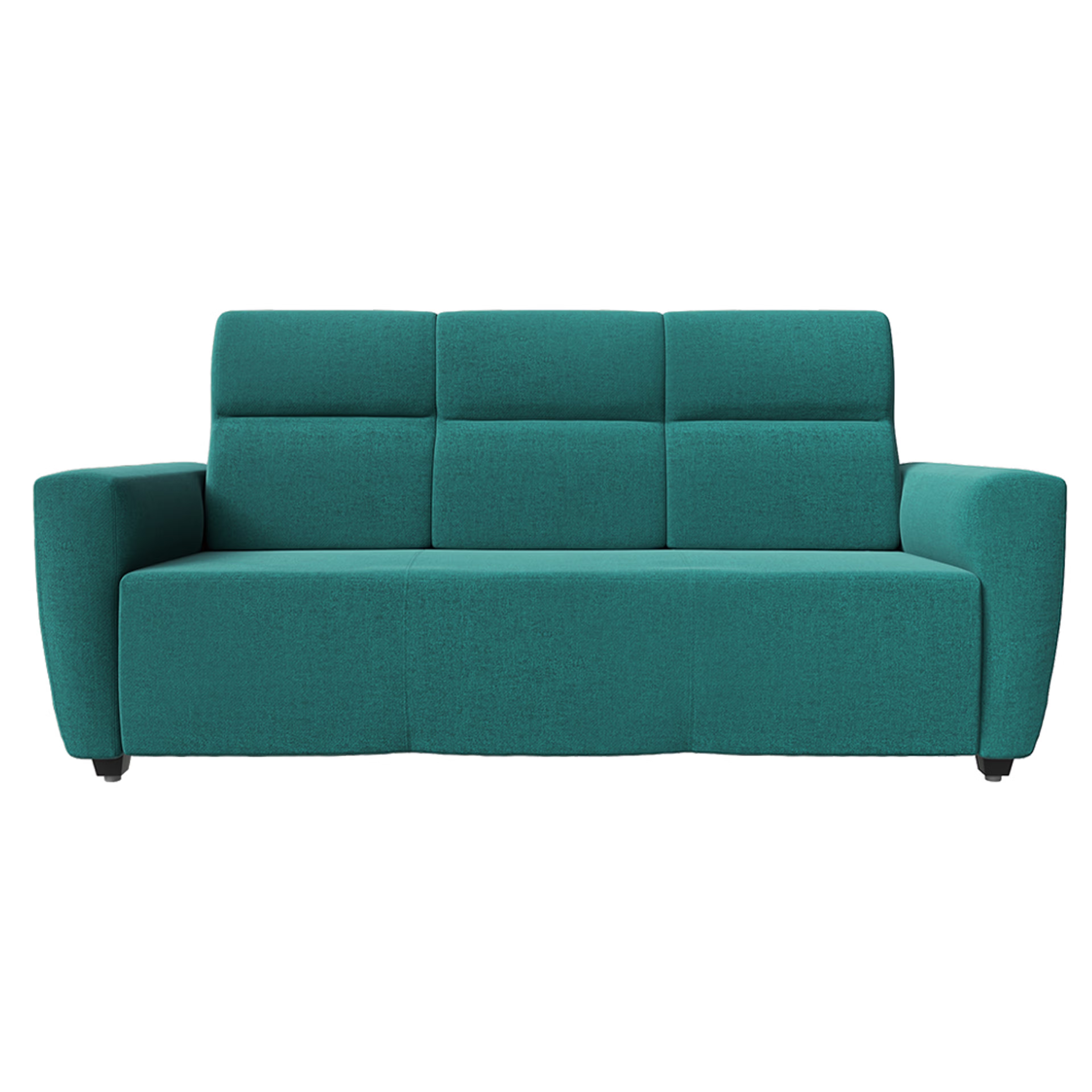 Home 38 Wakefit Belize sofa set- (3+1+1) - Reflection Aqua Blue Regular, 3+1+1 Seater, Aqua Blue