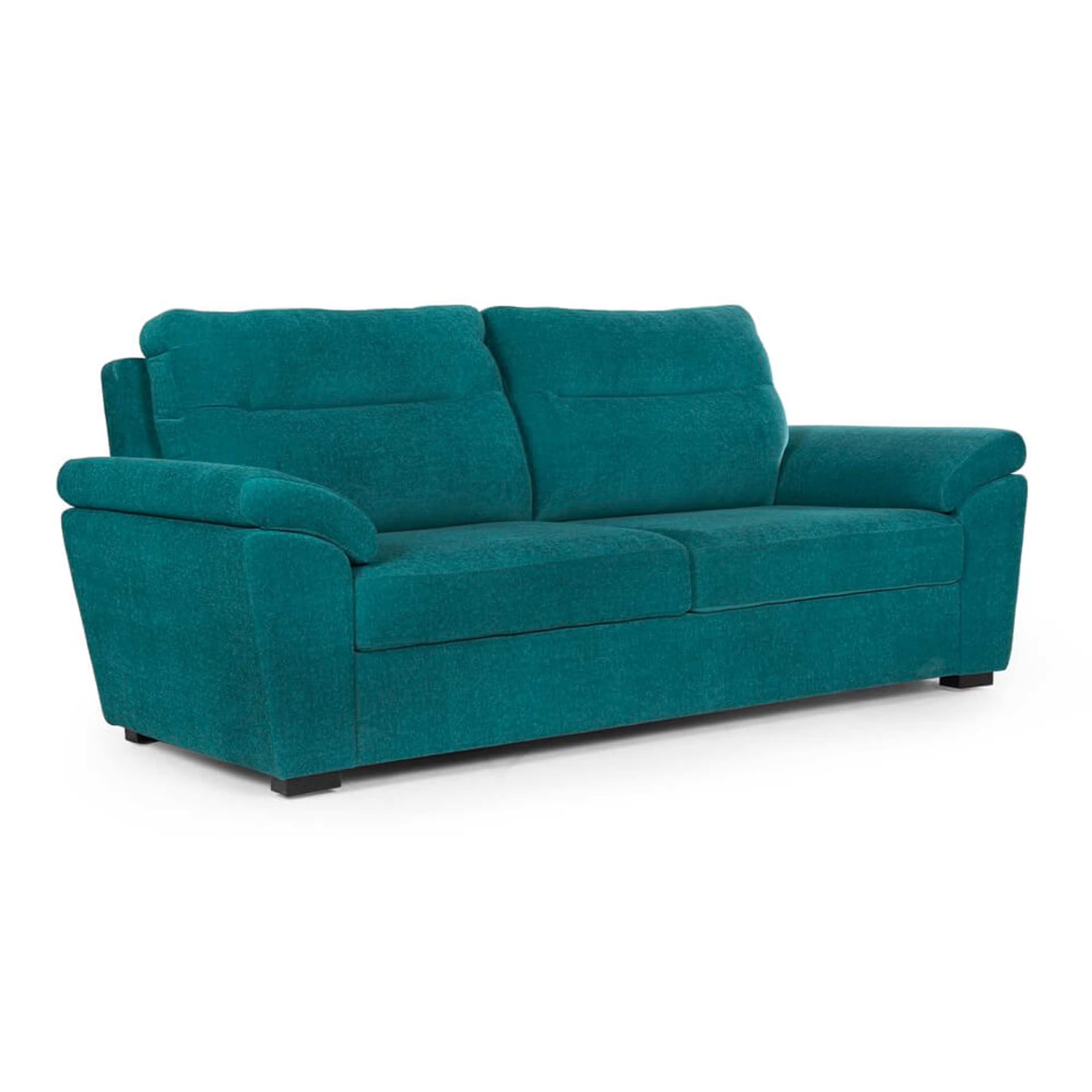 Wakefit Lounger Sofa - Three Seater Regular, Three Seater, Malphino Malibu Green