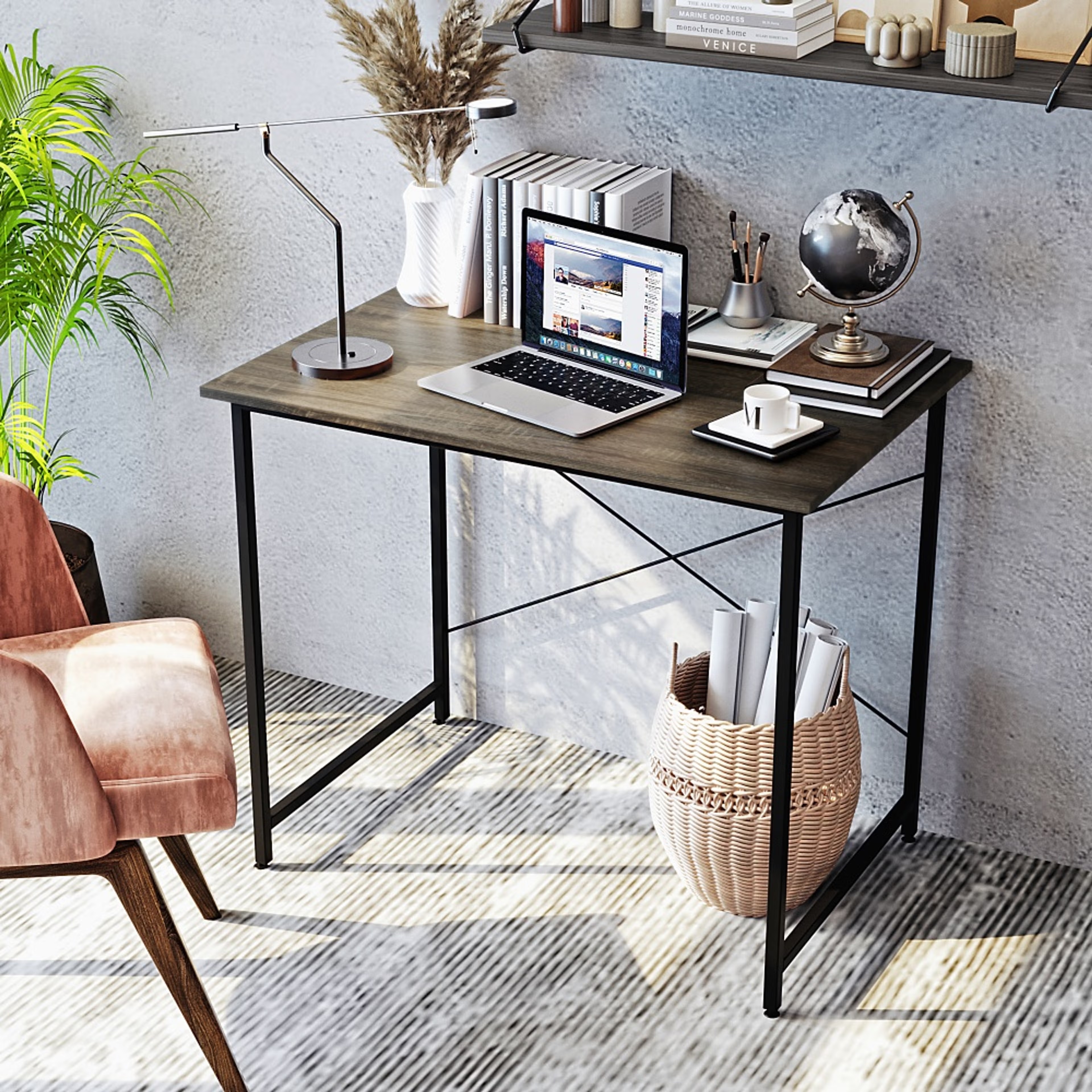 Wakefit Wiz Study Table - Napa Oak Napa Oak