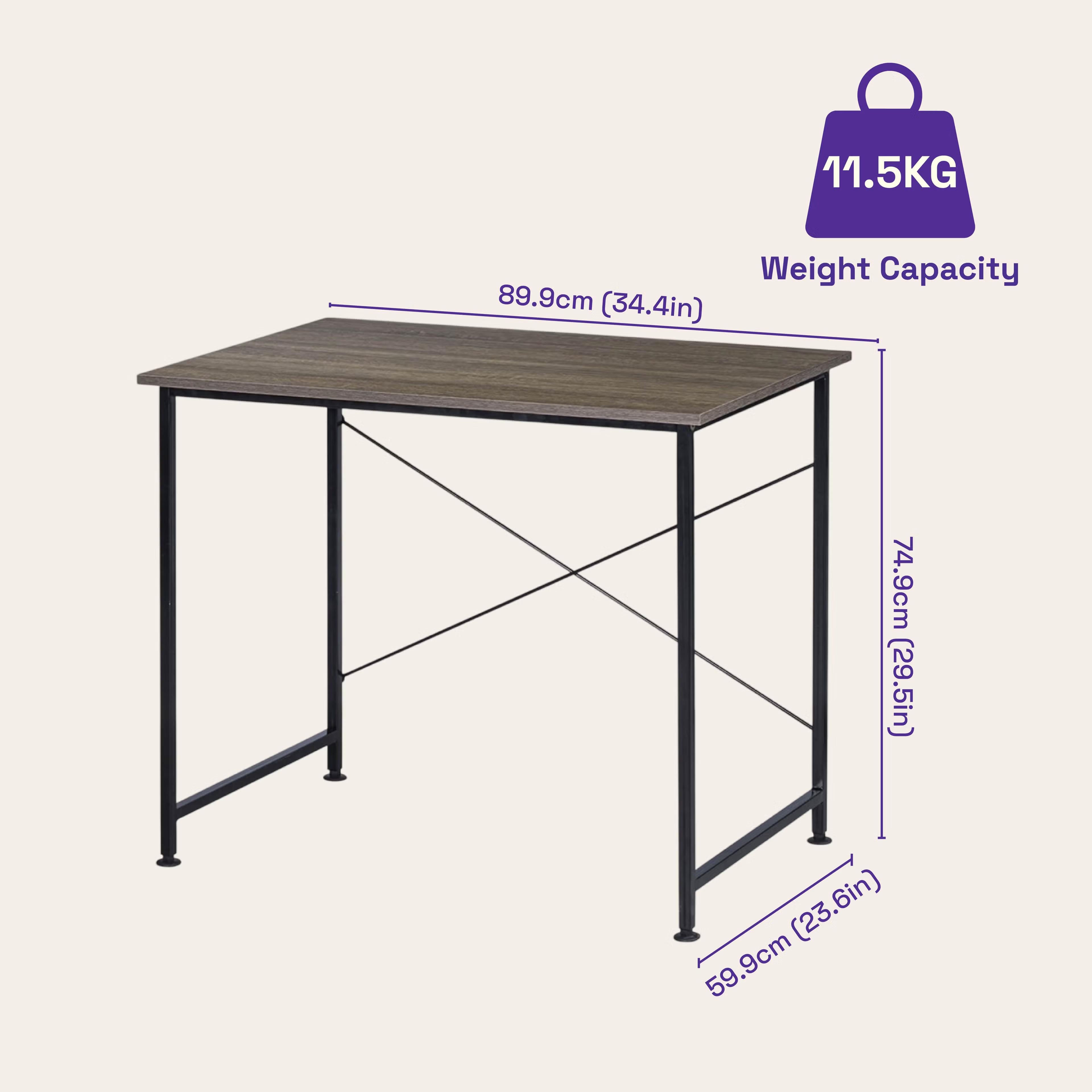 Wakefit Wiz Study Table - Napa Oak Napa Oak 6 Wakefit Wiz Study Table - Napa Oak Napa Oak