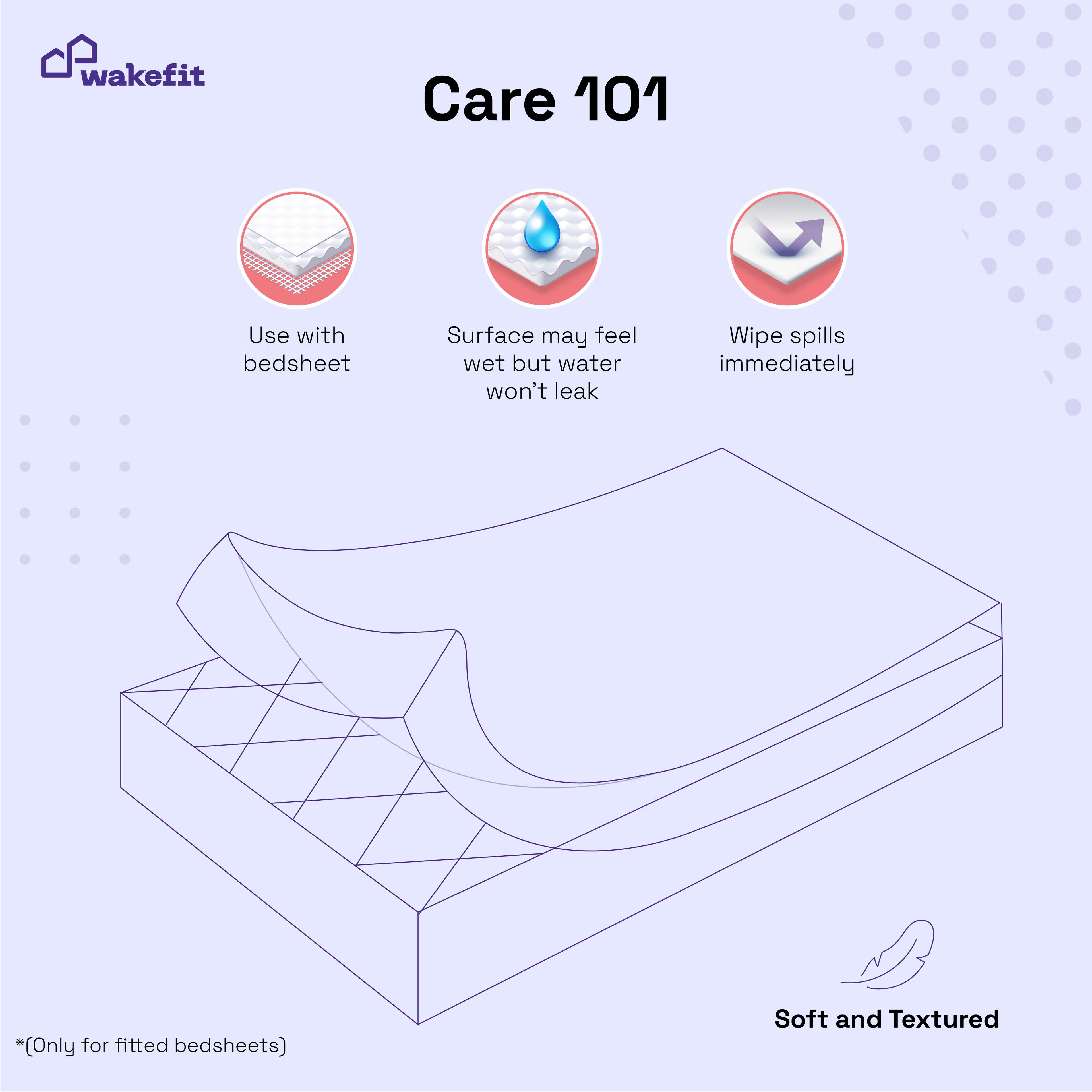 Water Proof Terry Cotton Feel Mattress Protector | Beige | Machine Washable | Super Soft Single - 72" x 42 9 Water Proof Terry Cotton Feel Mattress Protector | Beige | Machine Washable | Super Soft Single - 72" x 42\
