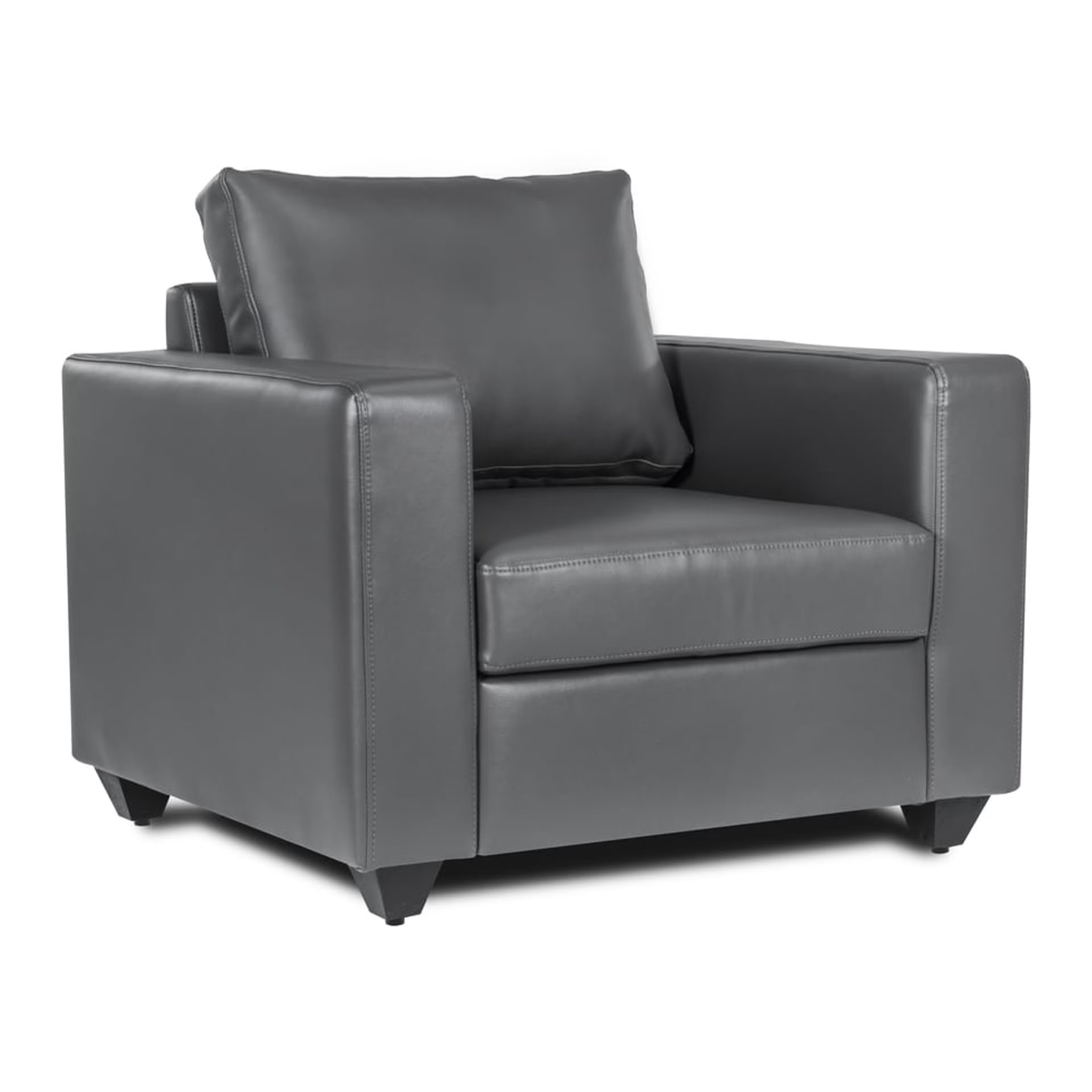 Home 27 Wakefit Napper Sofa - Single Seater Regular, Without Storage, 1, Thundercloud