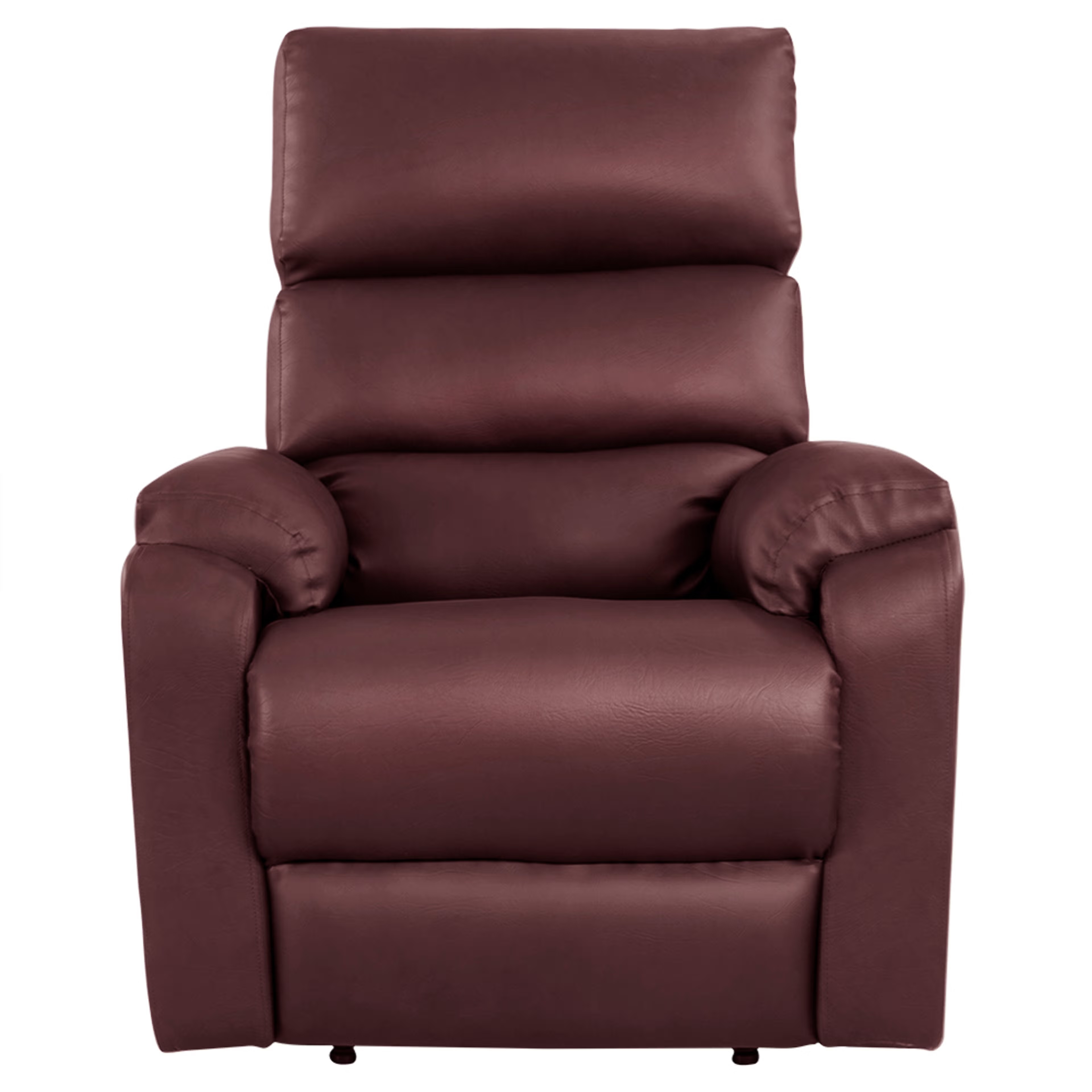 Home 34 Wakefit Restmax Recliner - 1 Seater - Sangria Manual, Regular, 1 Seater, Sangria