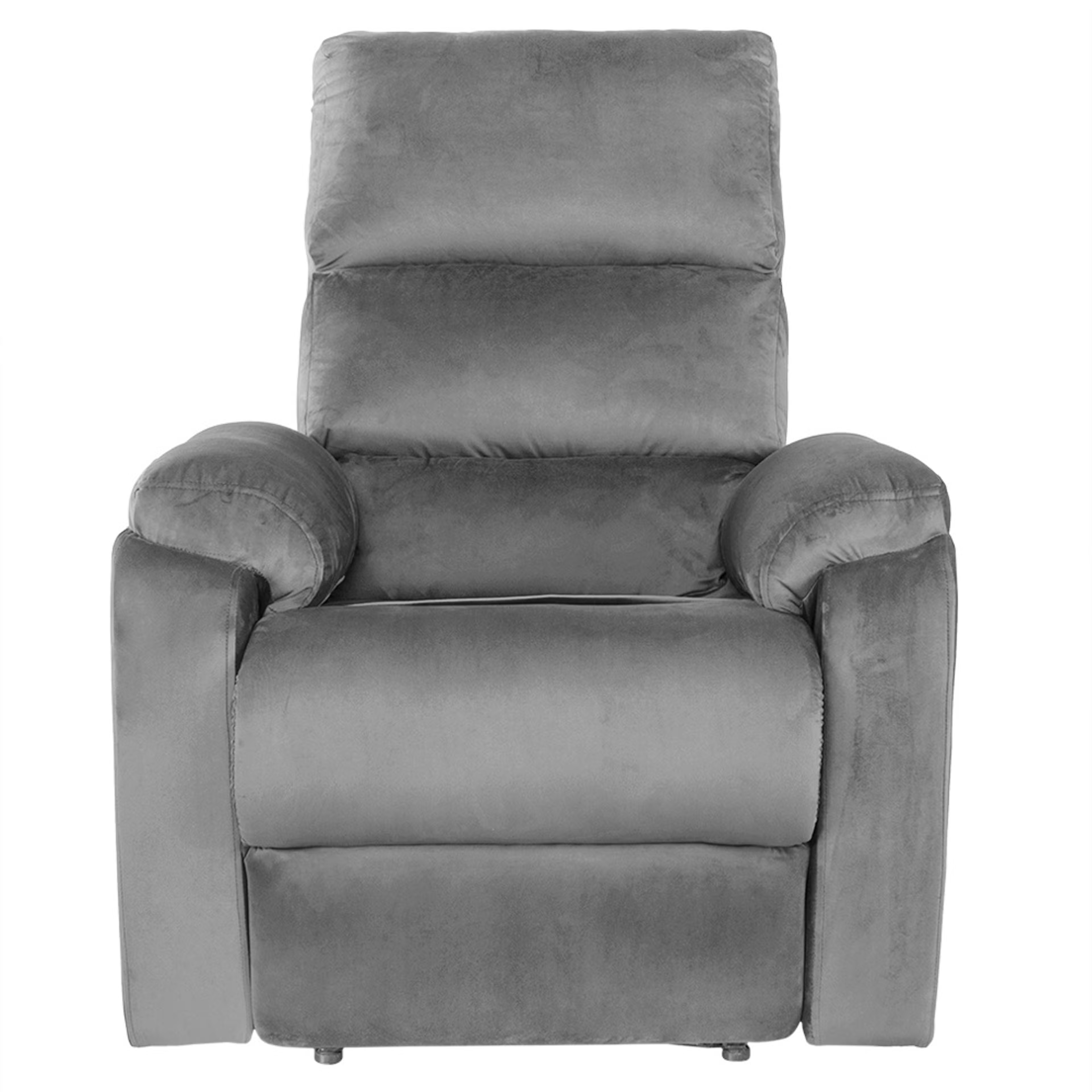 Wakefit Restmax Recliner - 1 Seater - Velvet Space Grey Manual, Regular, 1 Seater, Space Grey