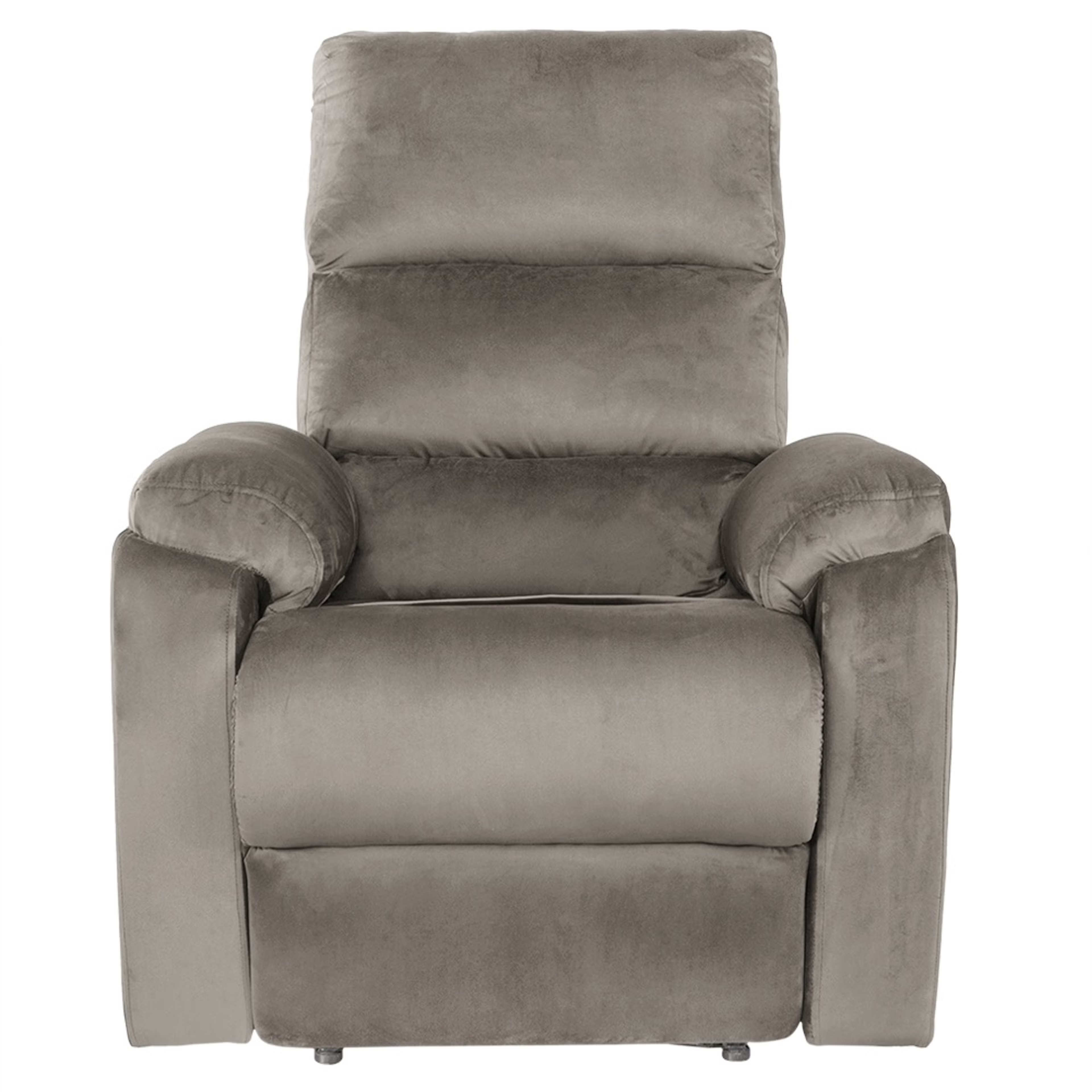 Wakefit Restmax Recliner - 1 Seater - Velvet Stone Manual, Regular, 1 Seater, Stone