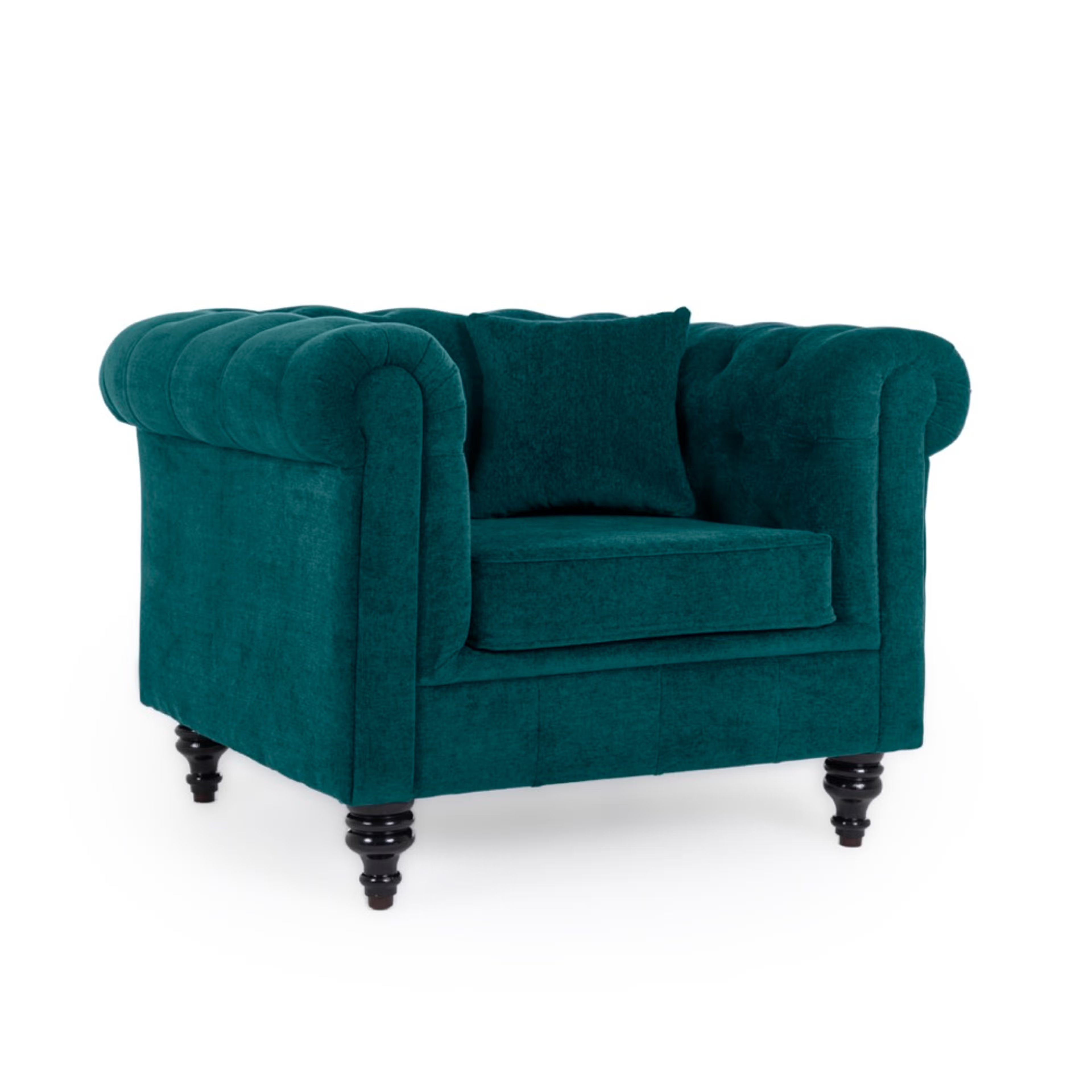 Wakefit Havana Sofa - Single Seater Malibu Green 1 Seater, Malibu Green
