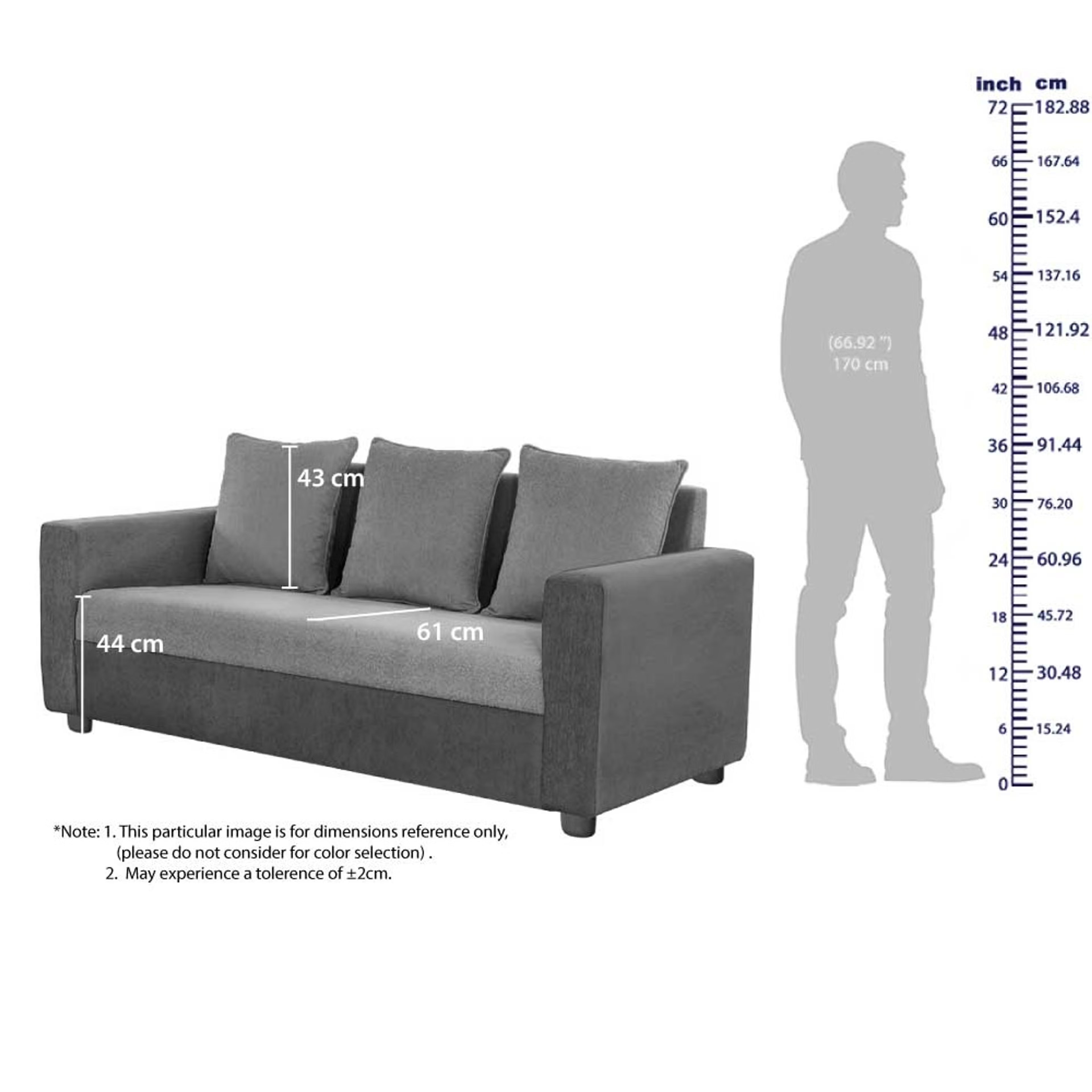 Wakefit Solatio Sofa - Three Seater Regular, Three Seater, Amphora Brown 6 Wakefit Solatio Sofa - Three Seater Regular, Three Seater, Amphora Brown