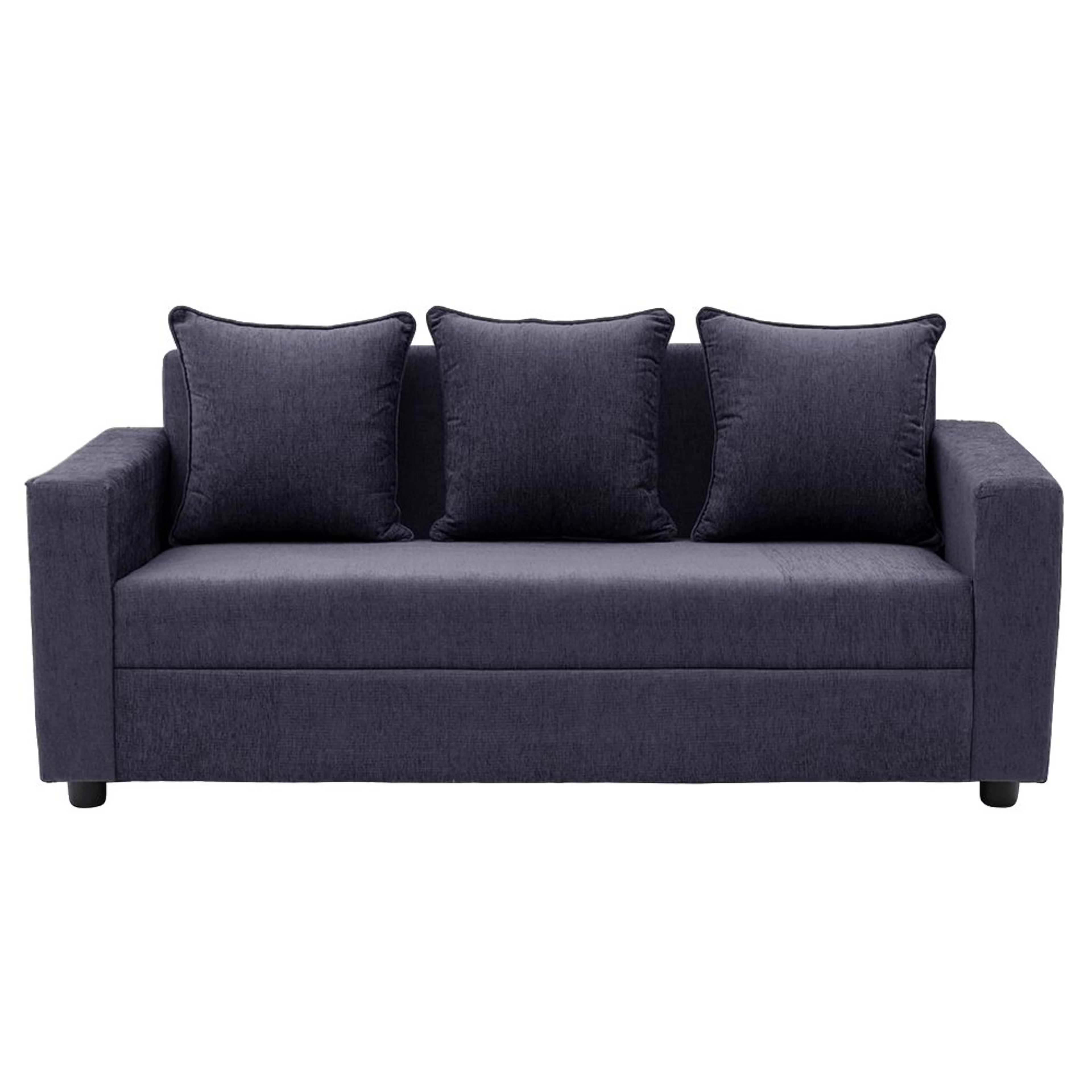 Home 34 Wakefit Solatio Sofa - Three Seater Regular, Three Seater, Purple Grey