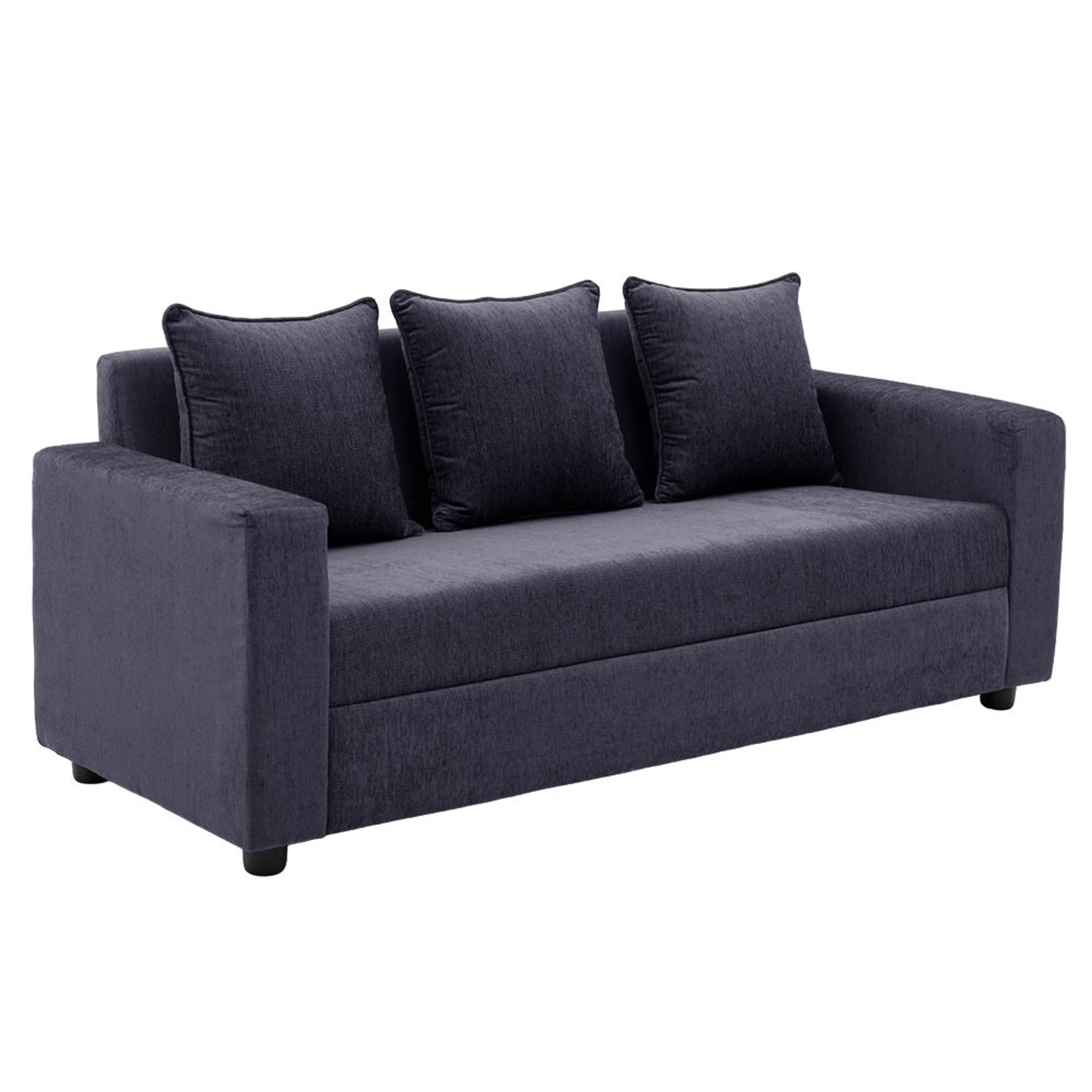 Wakefit Solatio Sofa - Three Seater Regular, Three Seater, Purple Grey 4 Wakefit Solatio Sofa - Three Seater Regular, Three Seater, Purple Grey