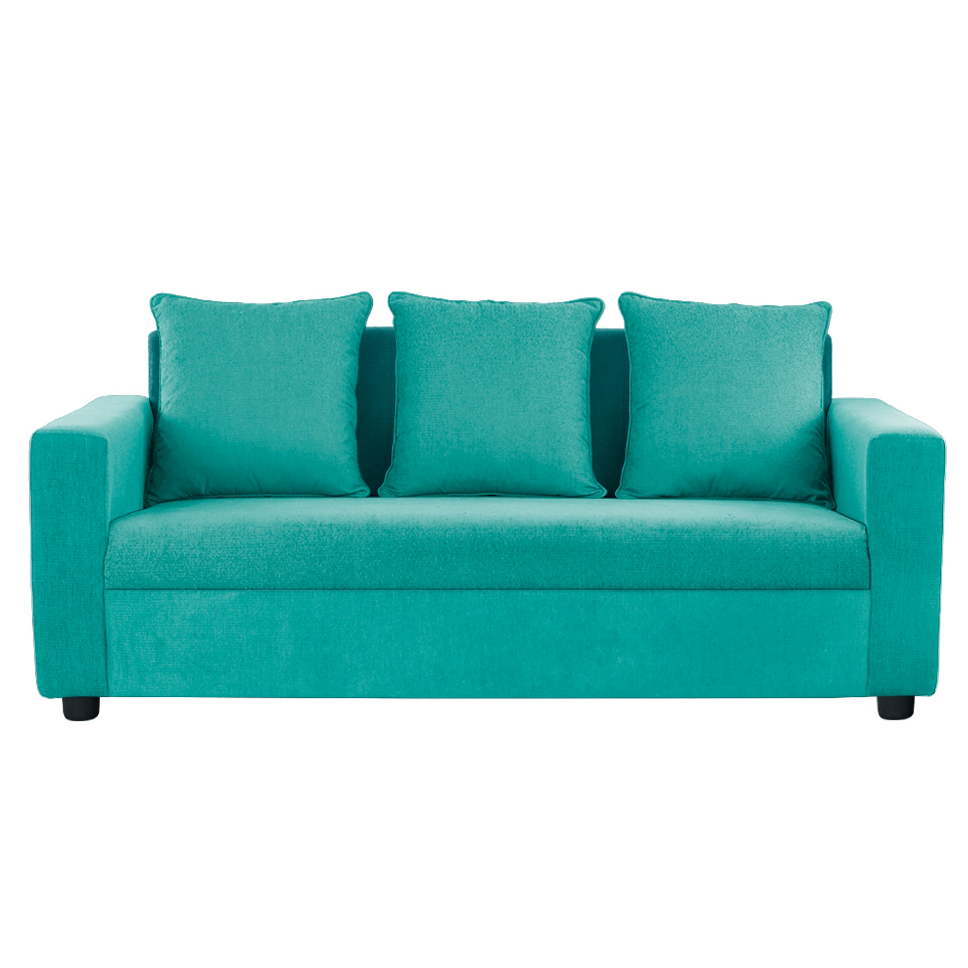 Home 25 Wakefit Solatio Sofa - Three Seater Regular, Three Seater, Sky Green